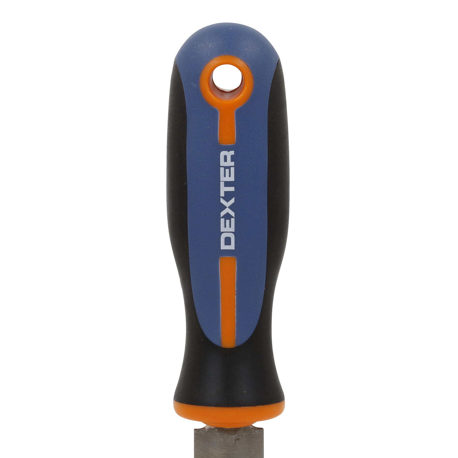 Lime mi-ronde moyenne en acier DEXTER, 200 mm - 6