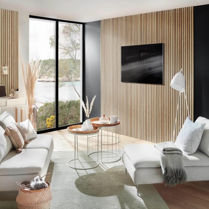 plaquette de parement imitation bois