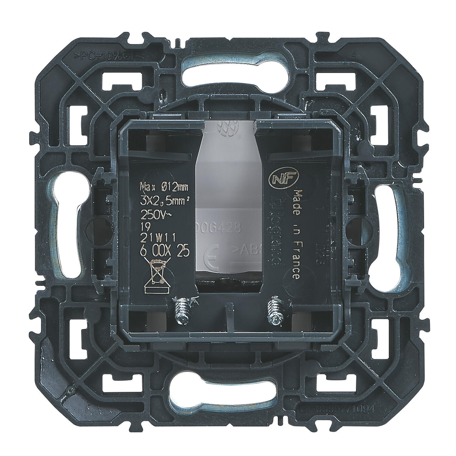 Sortie de câble complet Dooxie, LEGRAND blanc - 4