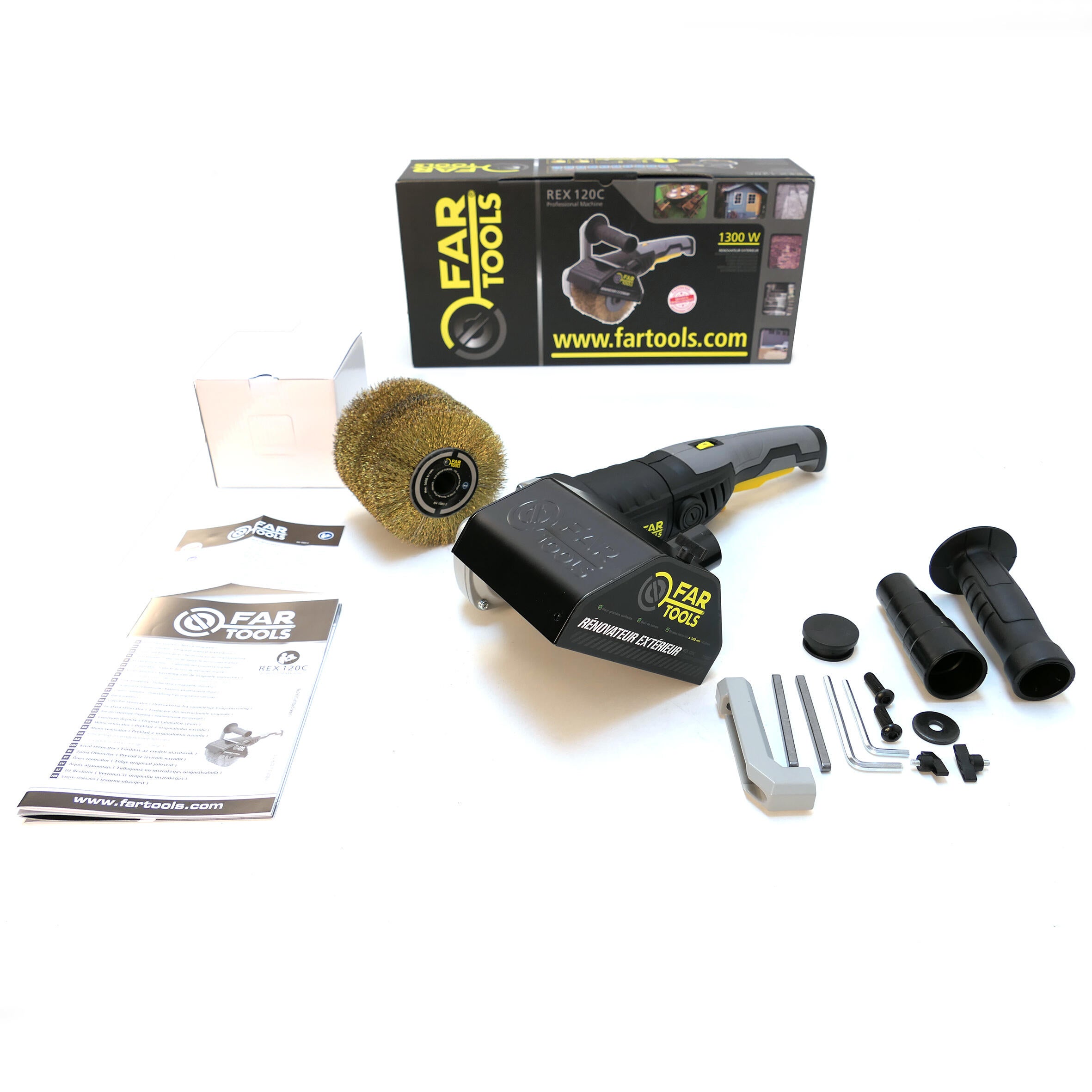 Renovateur filaire 120 mm FARTOOLS, 1300 W - 4