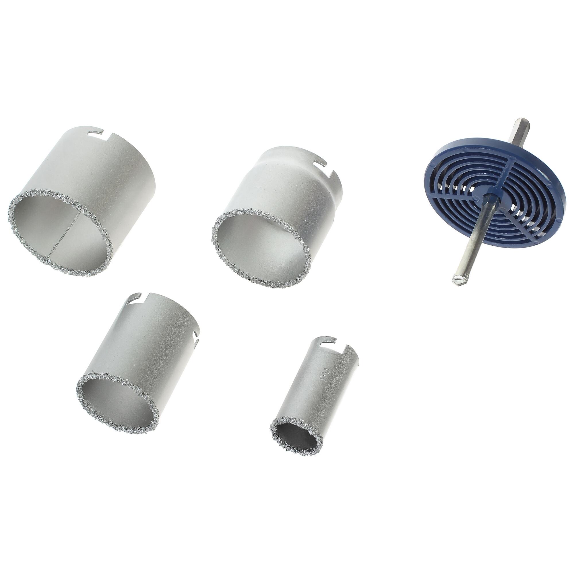 Conjunto de 4 brocas craneanas para cerâmica 33, 53, 67 e 73 mm Dexter - 2