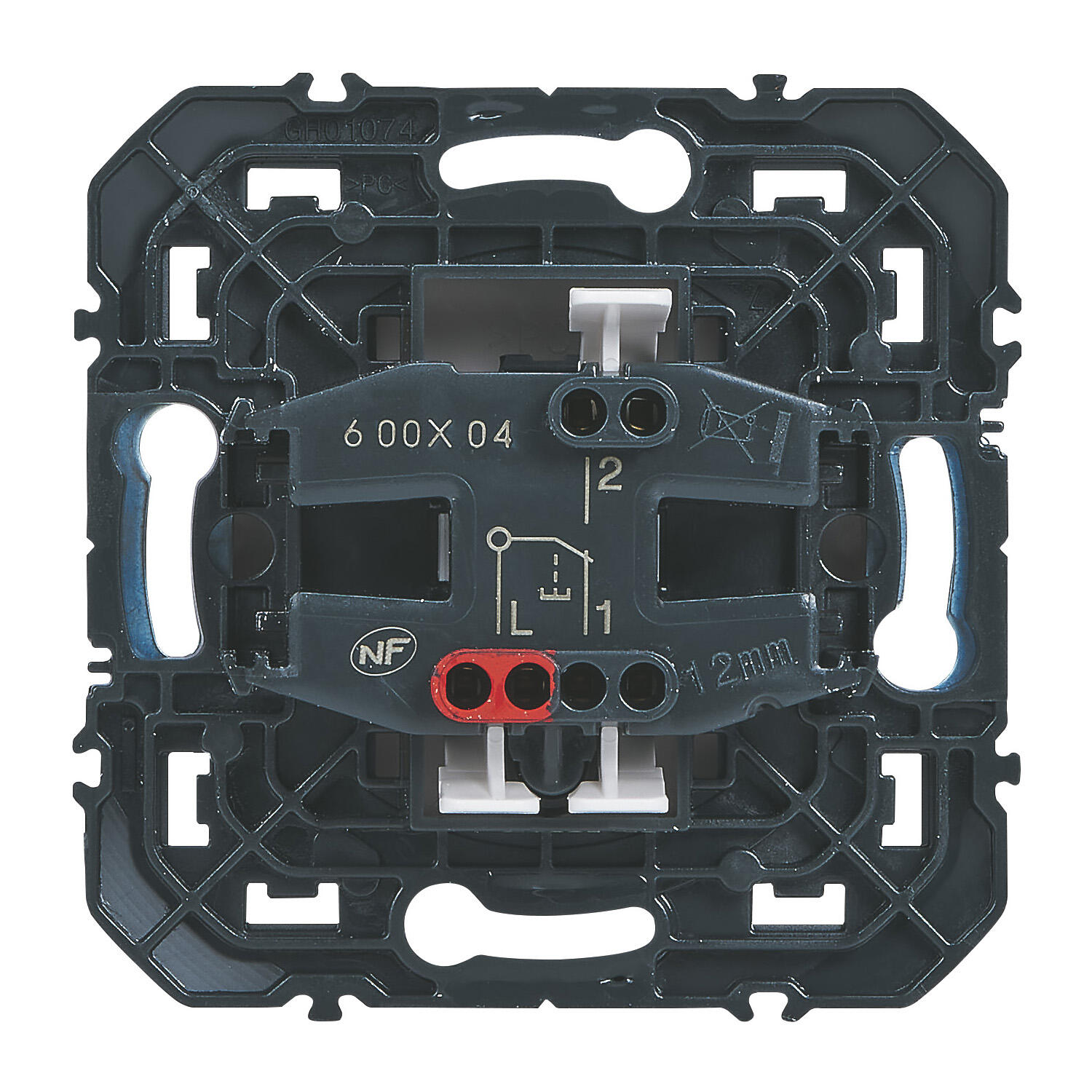 Poussoir à assembler, LEGRAND Dooxie, blanc - 4