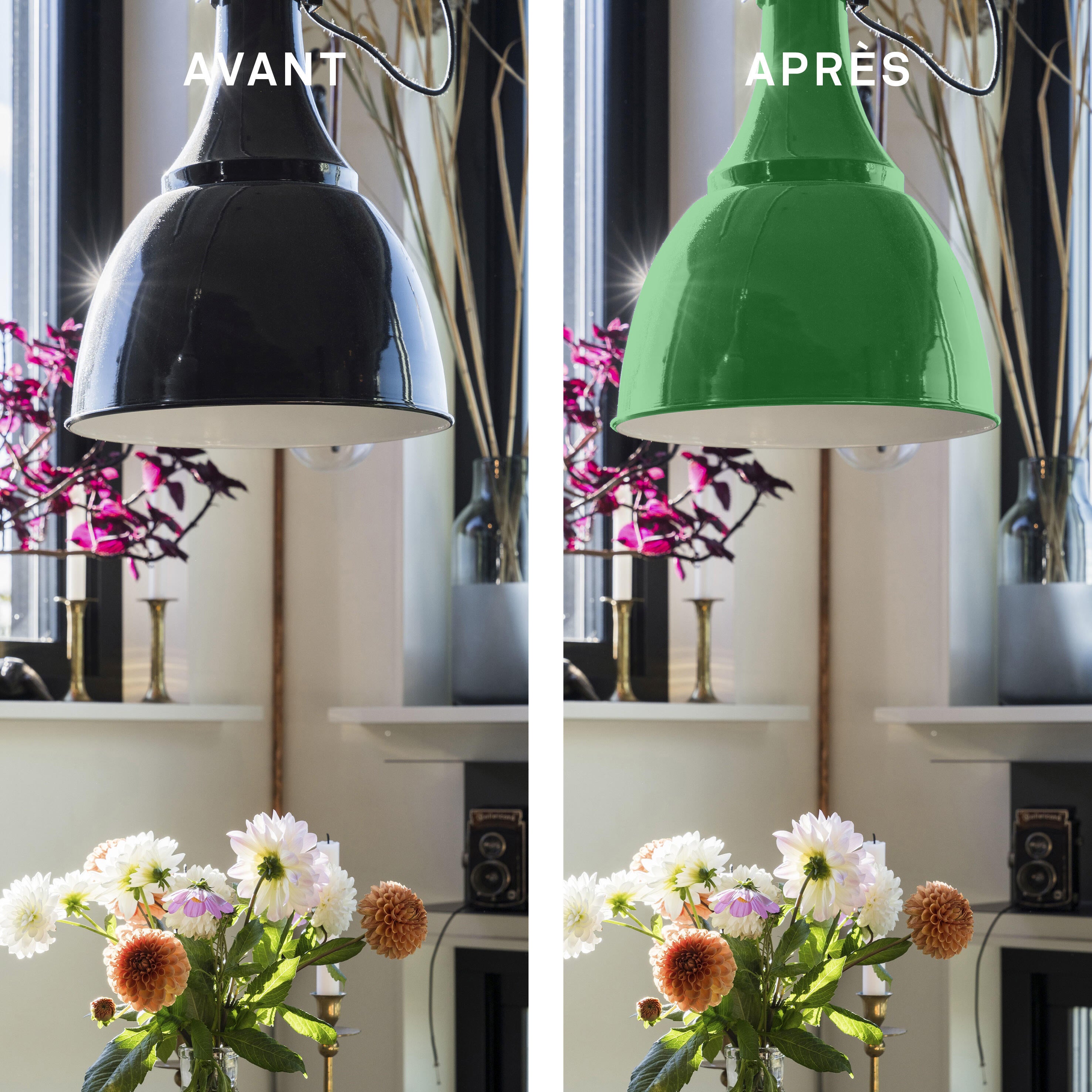 Bombe de peinture Relook tout MAISON DECO cactus brillant400 ml - 3