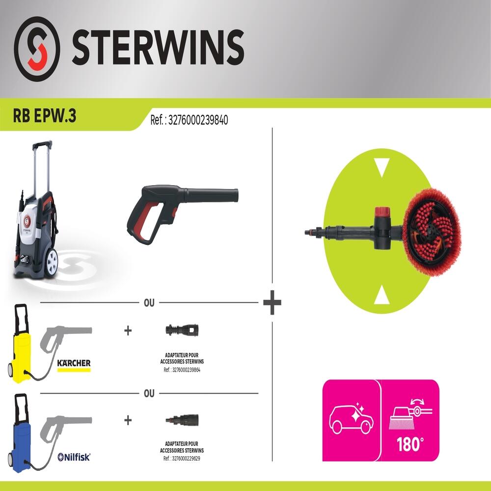 Brosse rotative STERWINS - 6