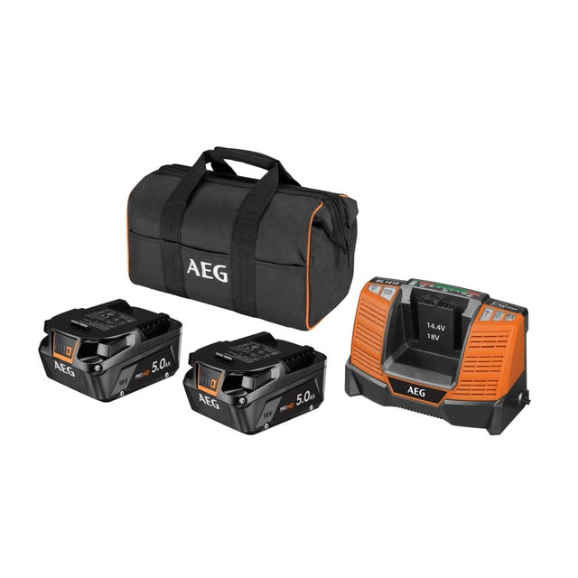 Lot de 2 batteries et 1 chargeur AEG Setll1850shd
