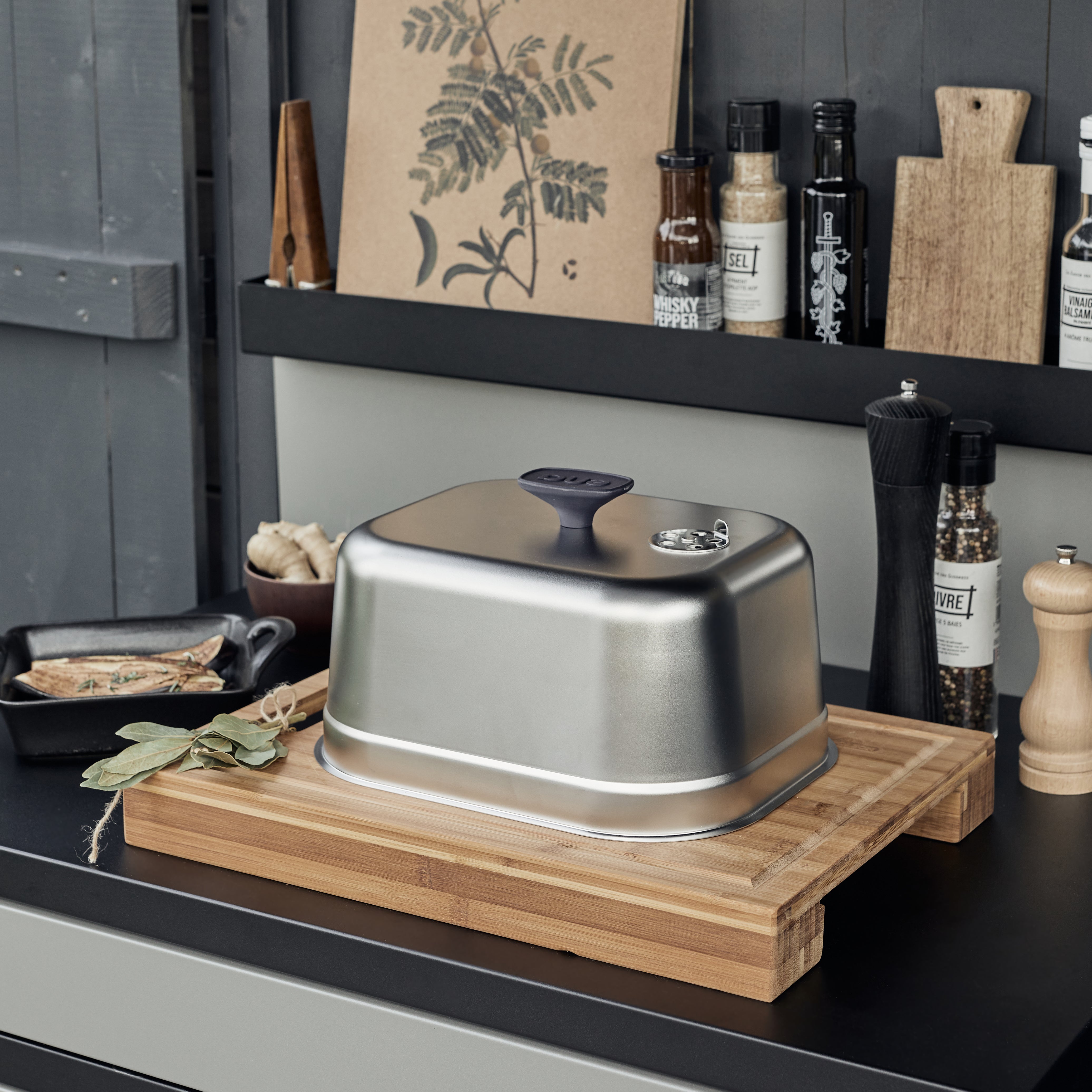 Cloche réctangulaire ENO, inox - 5