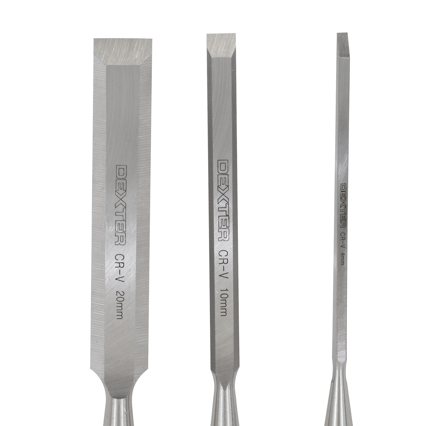 Lot de 3 ciseaux à bois DEXTER - 5