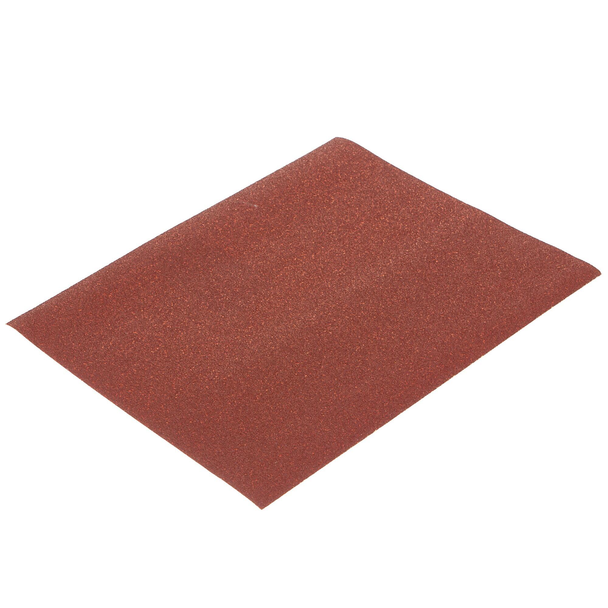 Feuille abrasive DEXTER pour ponceuse manuelle, grains 80 - 2