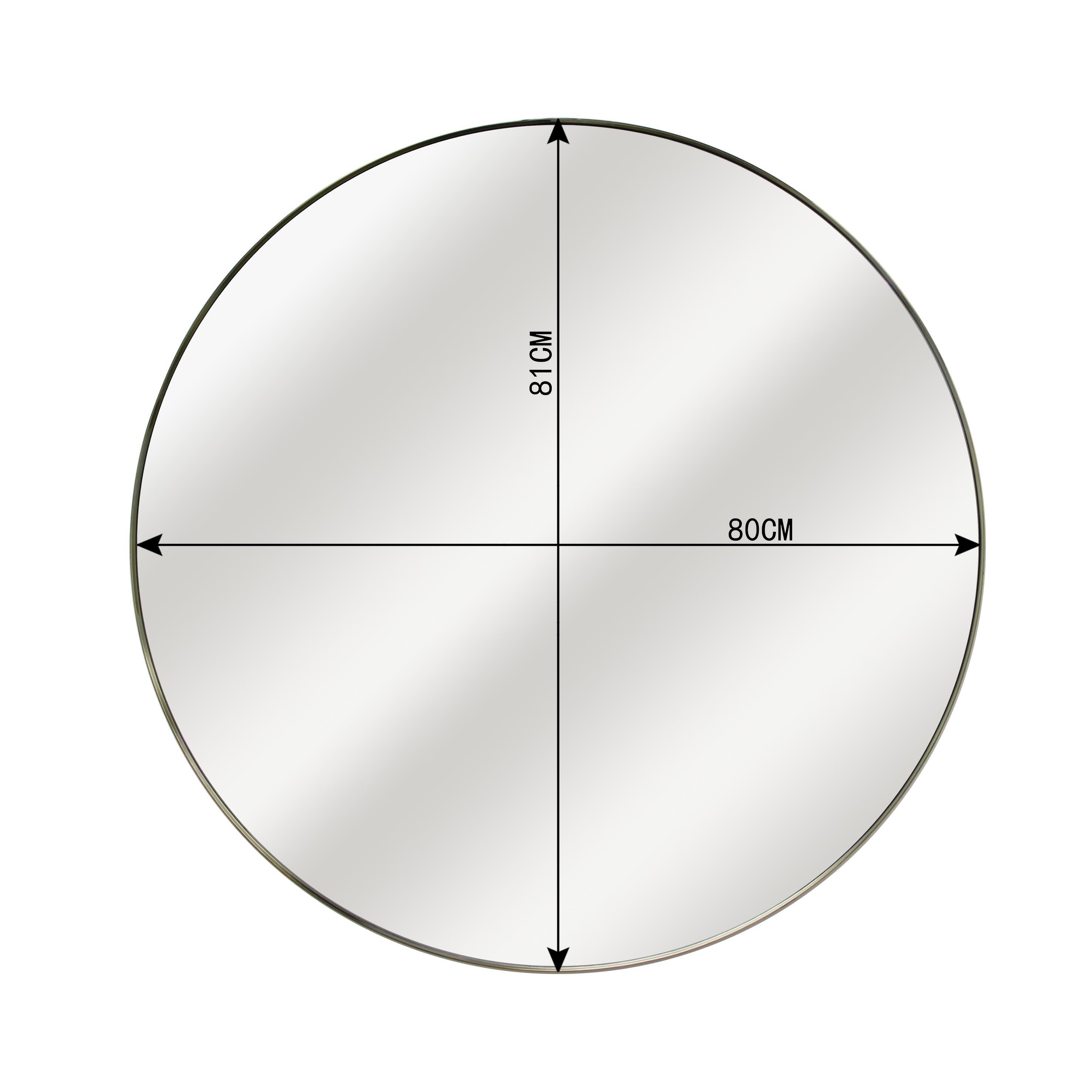 Lustro okrągłe Glam złote śr. 81 cm Inspire - 12