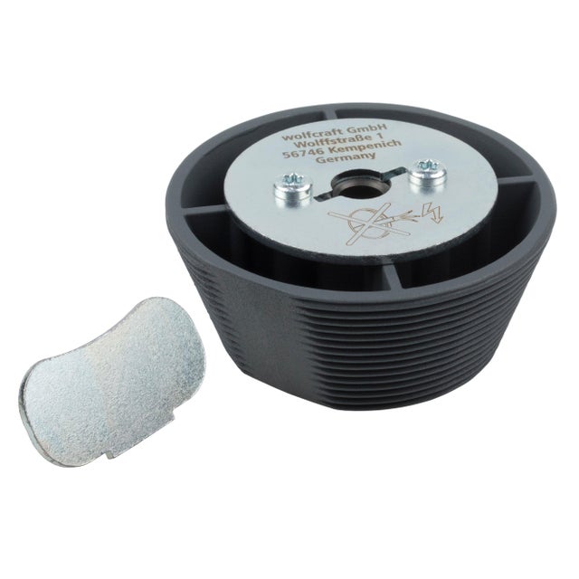 Guide de perçage pour scies cloches WOLFCRAFT, Diam. 54 à 70 mm