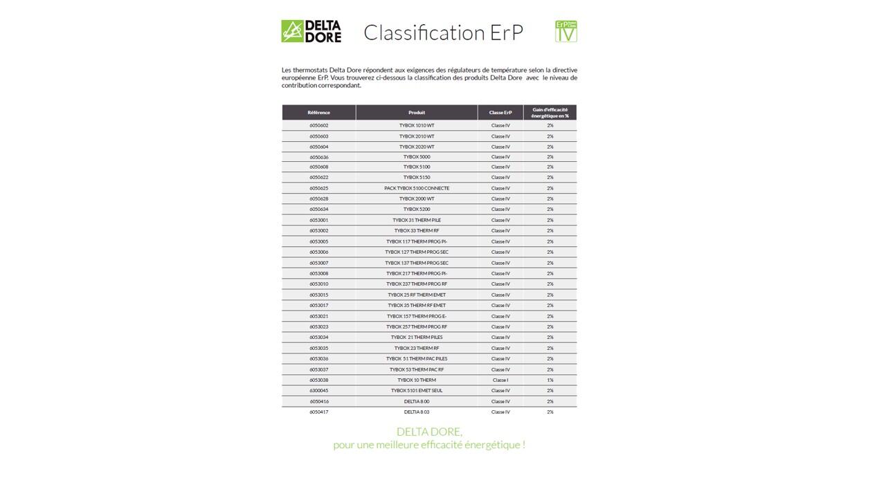 Thermostat d'ambiance filaire DELTA DORE tybox 21 - 2