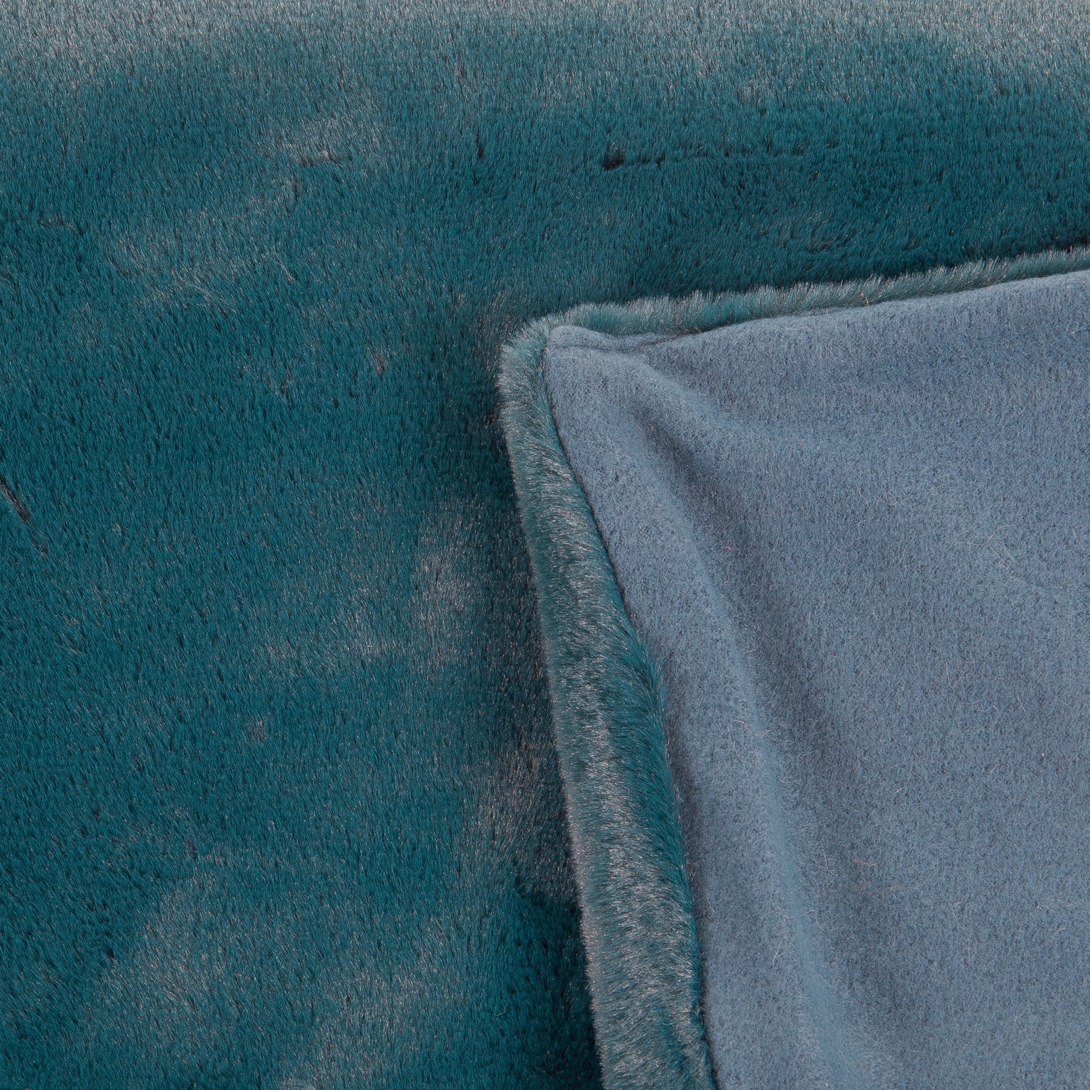 Plaid Boreal, bleu canard 120x150 cm - 2