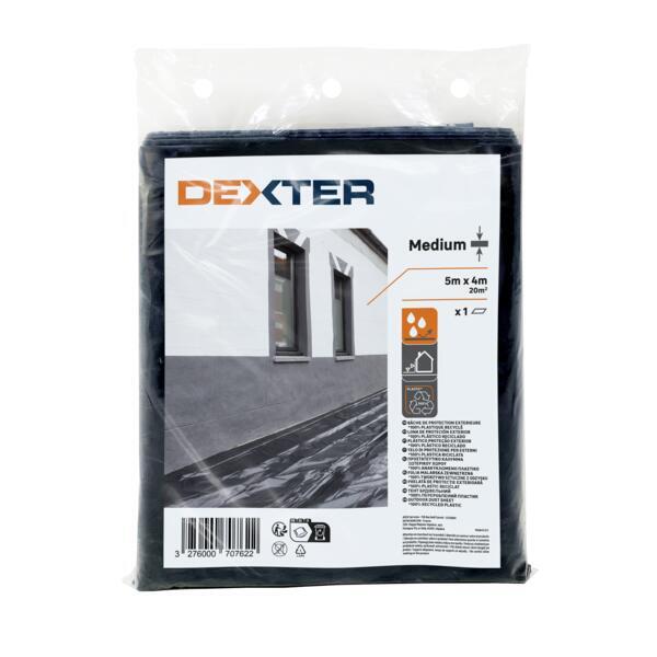 Bâche de protection DEXTER Extérieur, L.5 x l.4 m - 6