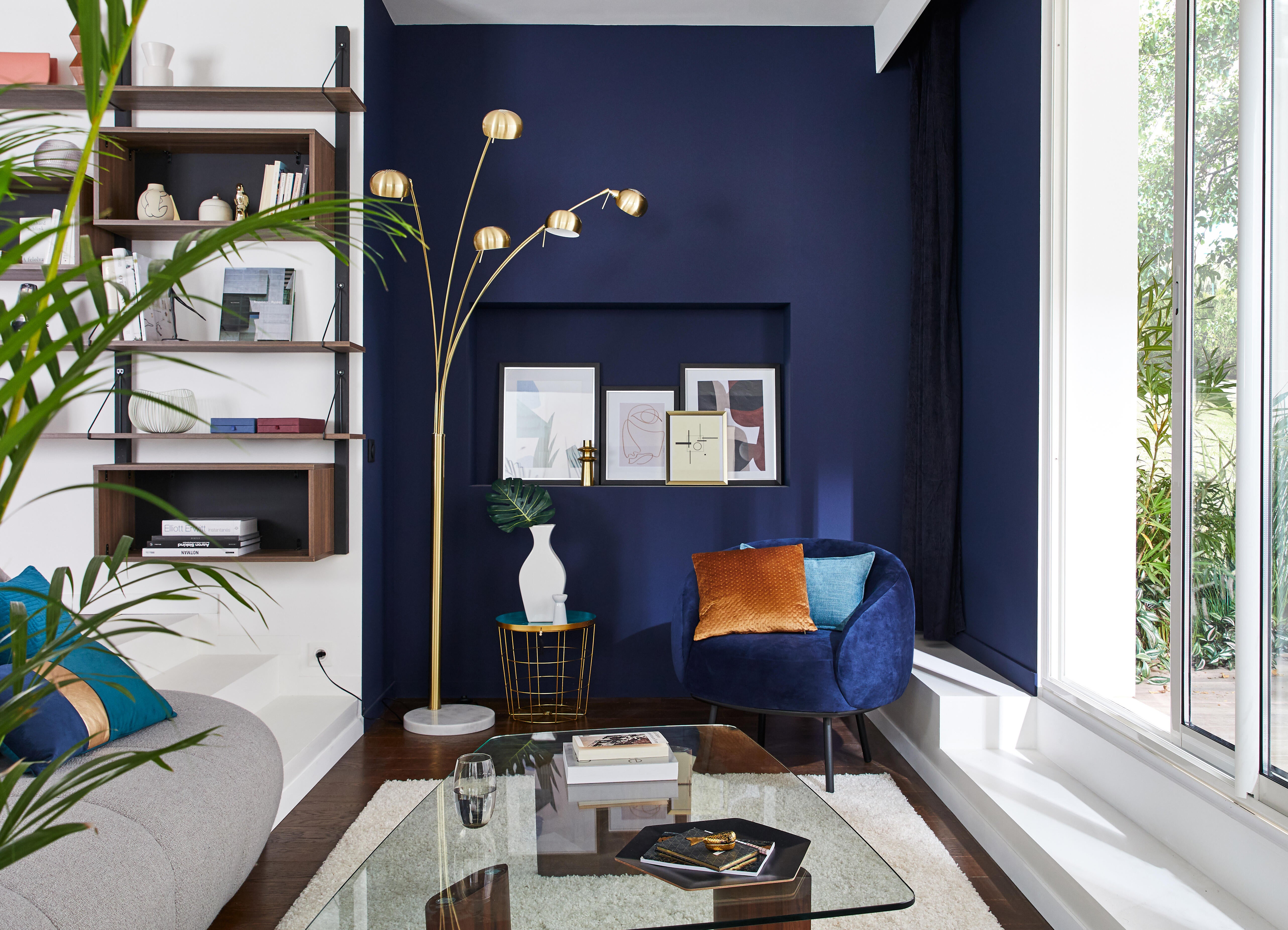 Lampadaire Kimi, acier, doré,  H.228 cm INSPIRE, E14 - 4