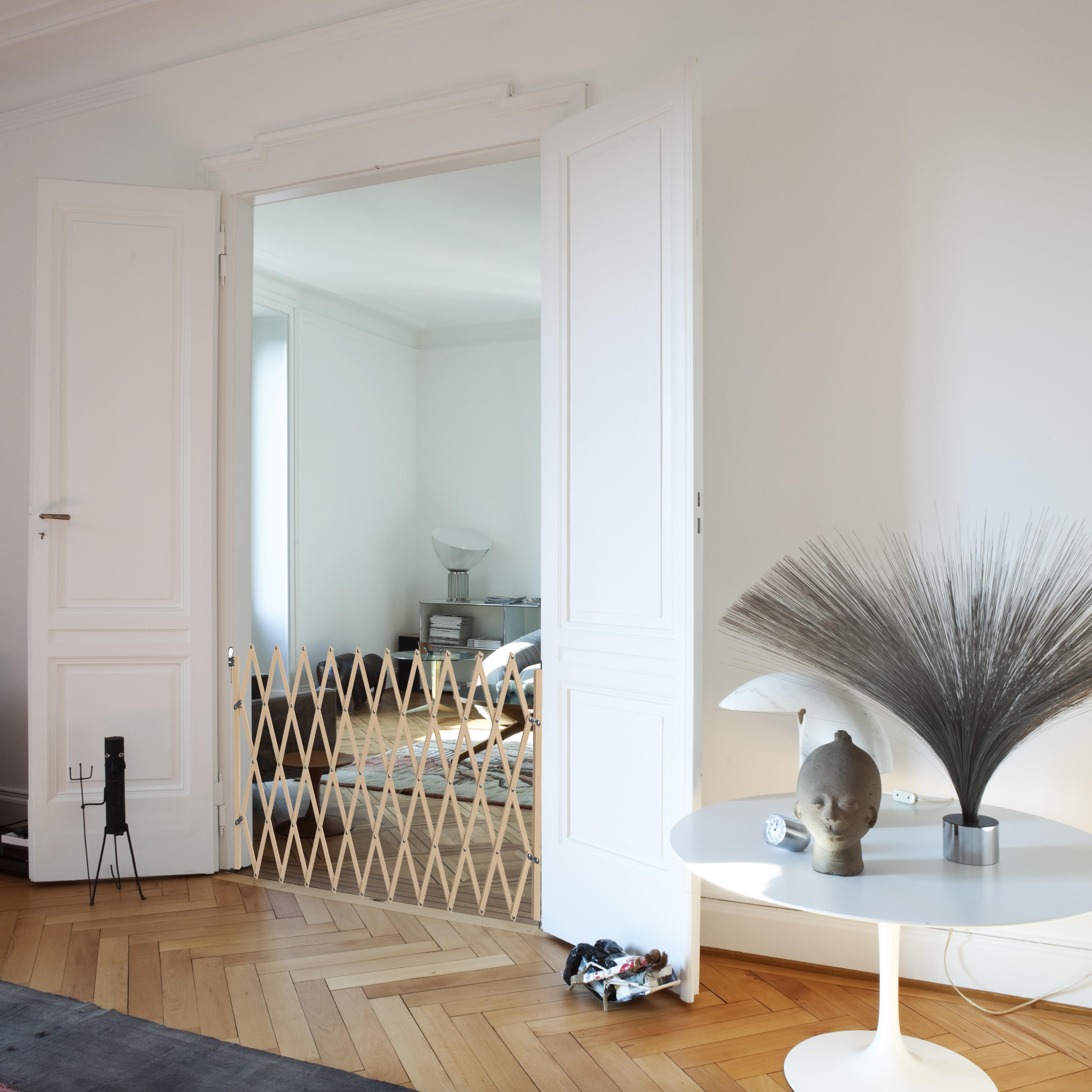 Barrière extensible animaux bois, L.60-230 cm, NORDLINGER - 3