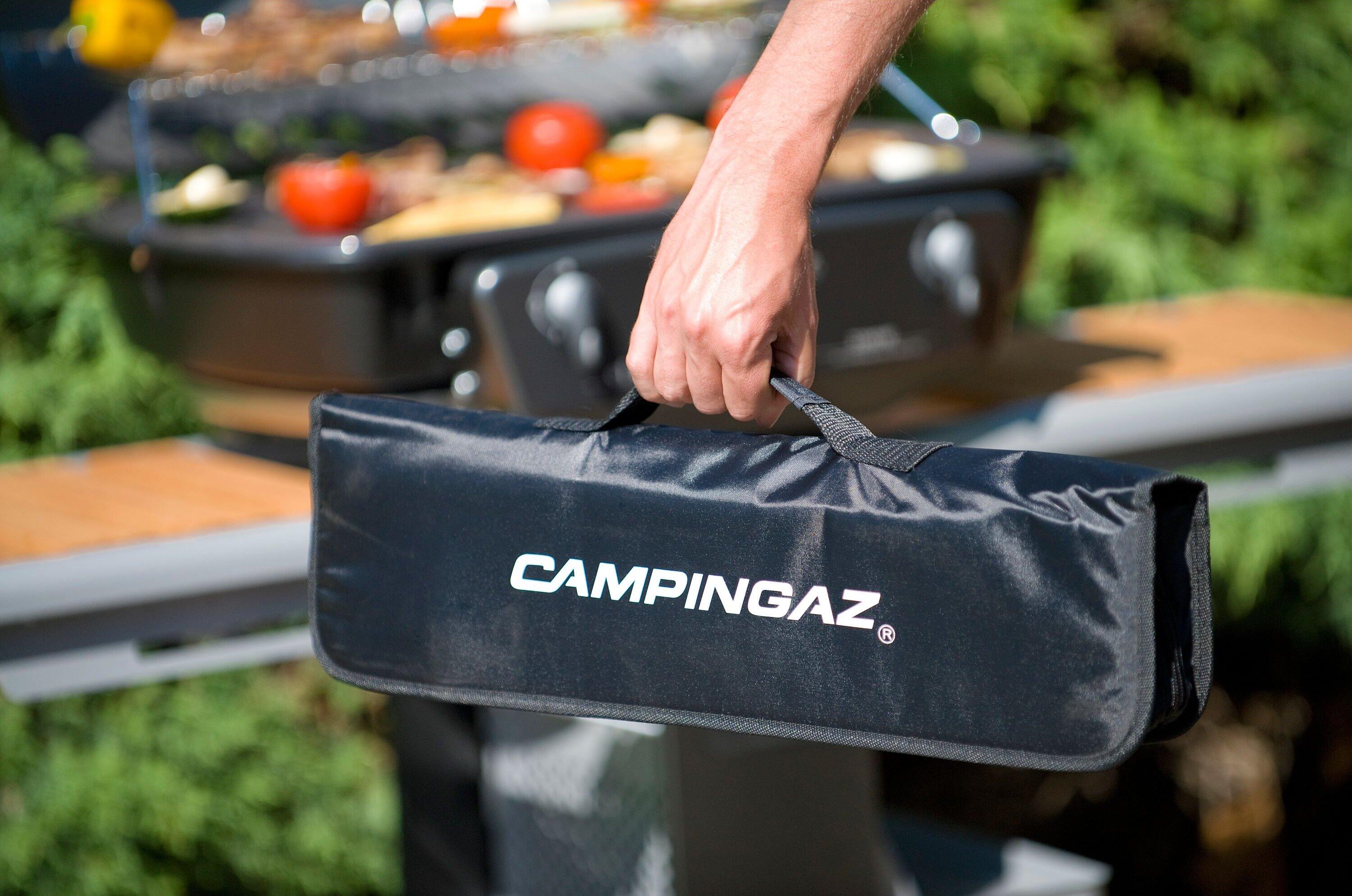 Set di accessori per cibo per barbecue  in acciaio CAMPINGAZ Borsa utensili in tessuto L 14 x L 53.5 x H 6 cm, 10 pezzi - 3