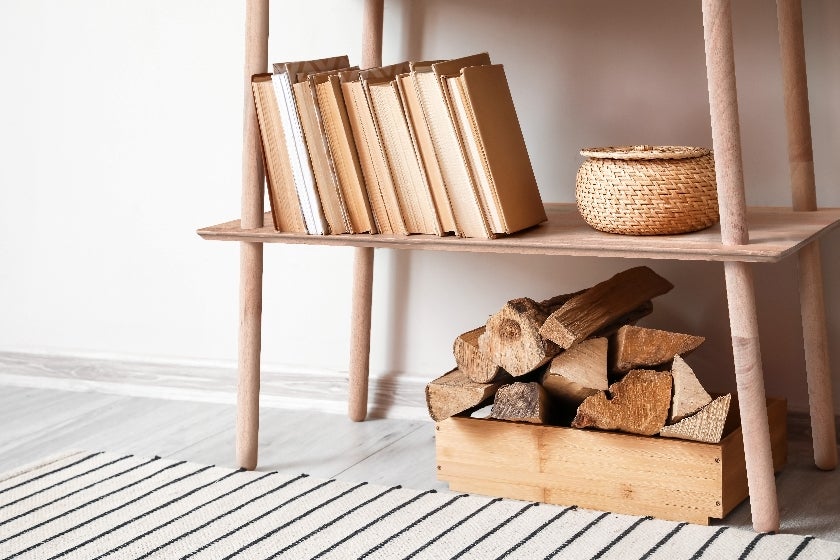 Tablette hêtre lamellé collé, L.120 x l.40 cm x Ep.18 mm - 4