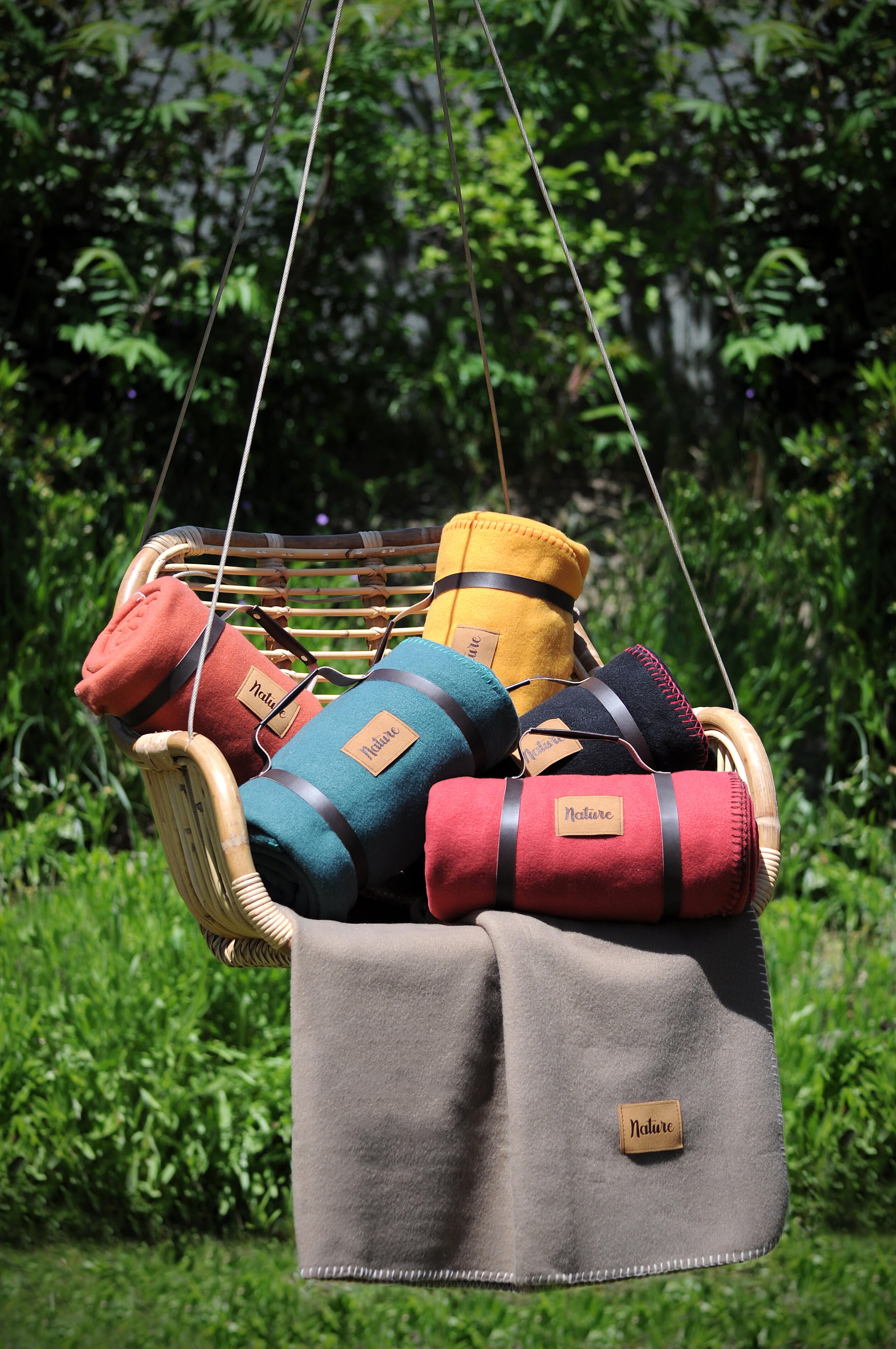 Plaid Dawson, noir l.130 x L.150 cm - 2