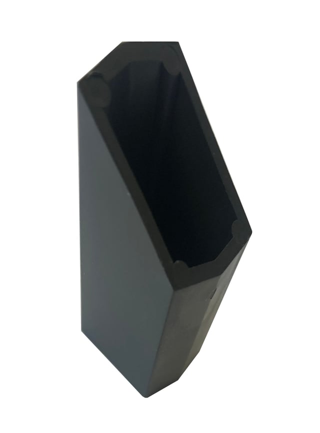 Sachet de 4 entretoises dept/arr P-MEX gris anthracite 7016