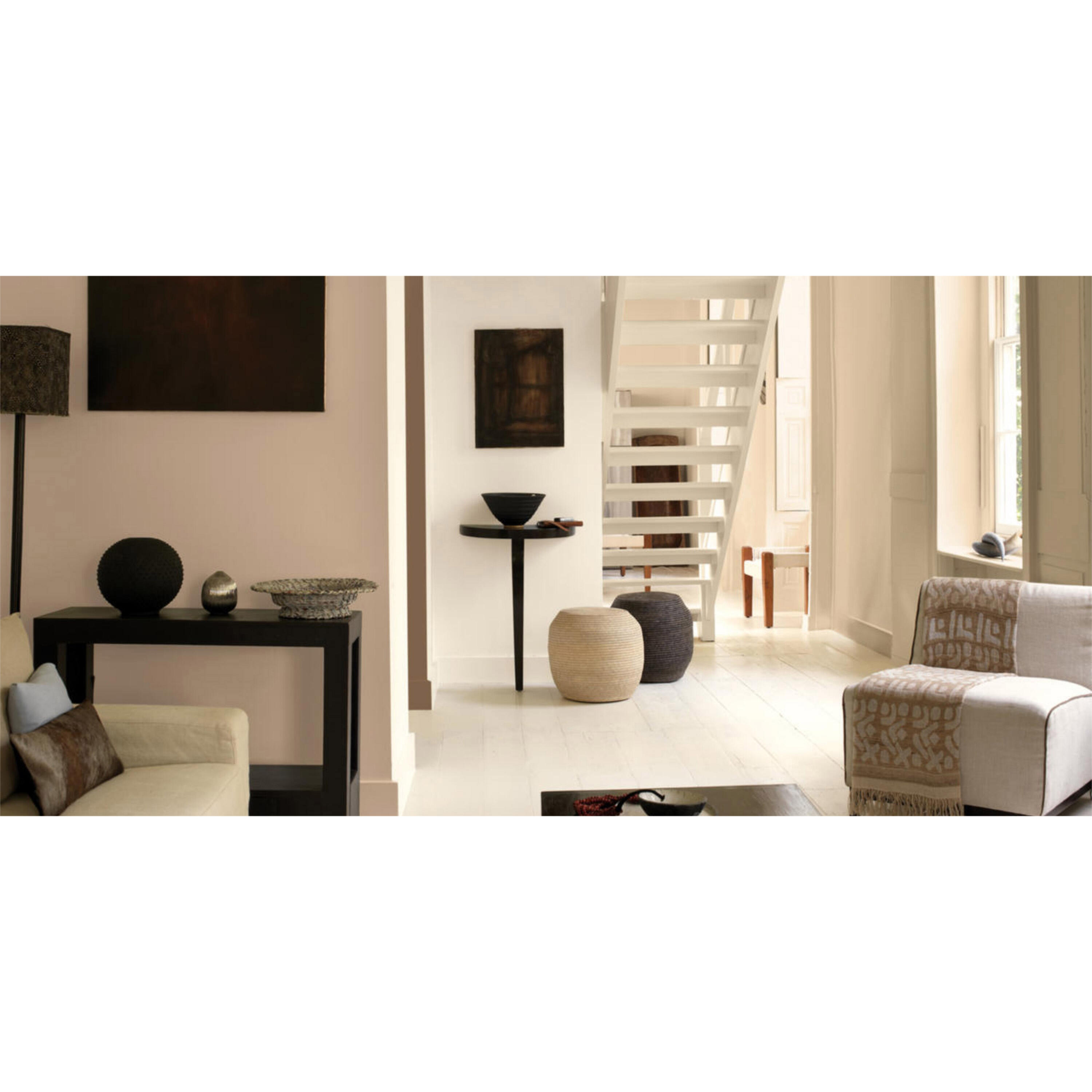Peinture mur caravane des sables satin DULUX VALENTINE Crème de couleur 2.5l - 4