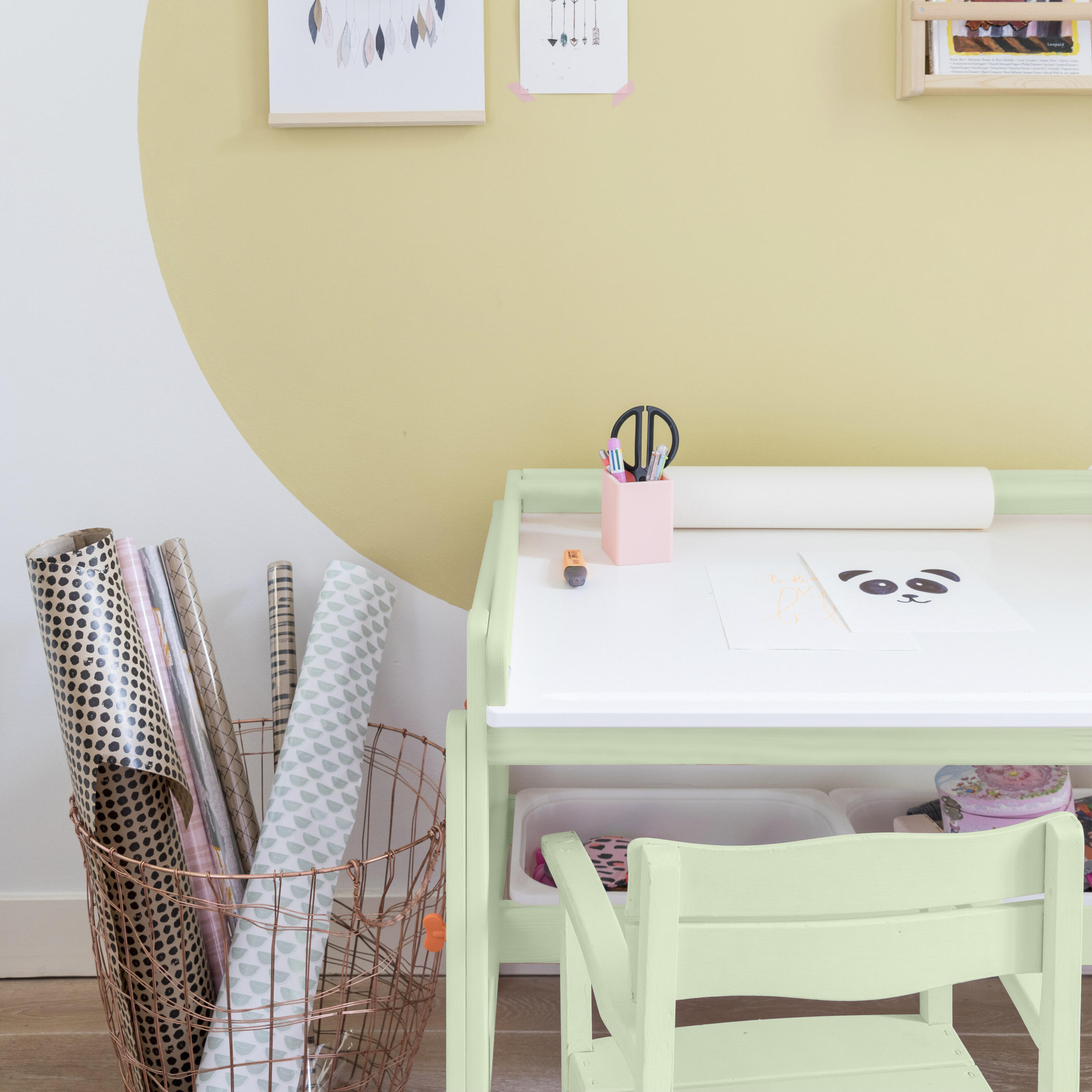 Bombe de peinture Relook tout MAISON DECO pistache mat 400 ml - 4