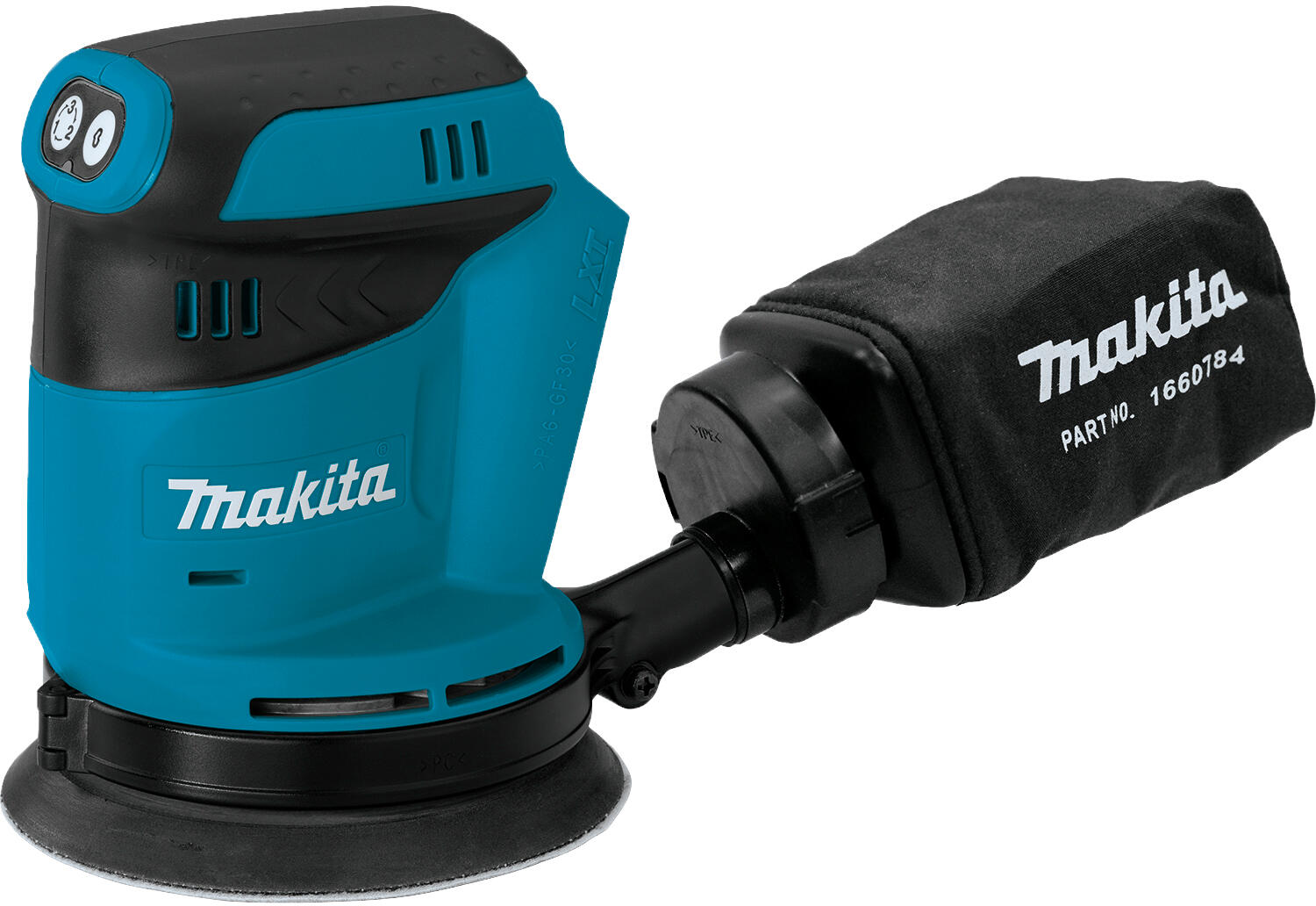 MAKITA DBO484ZJ Ponceuse Orbitale Sans Fil 18V LXT 112x102mm En MAKPAC