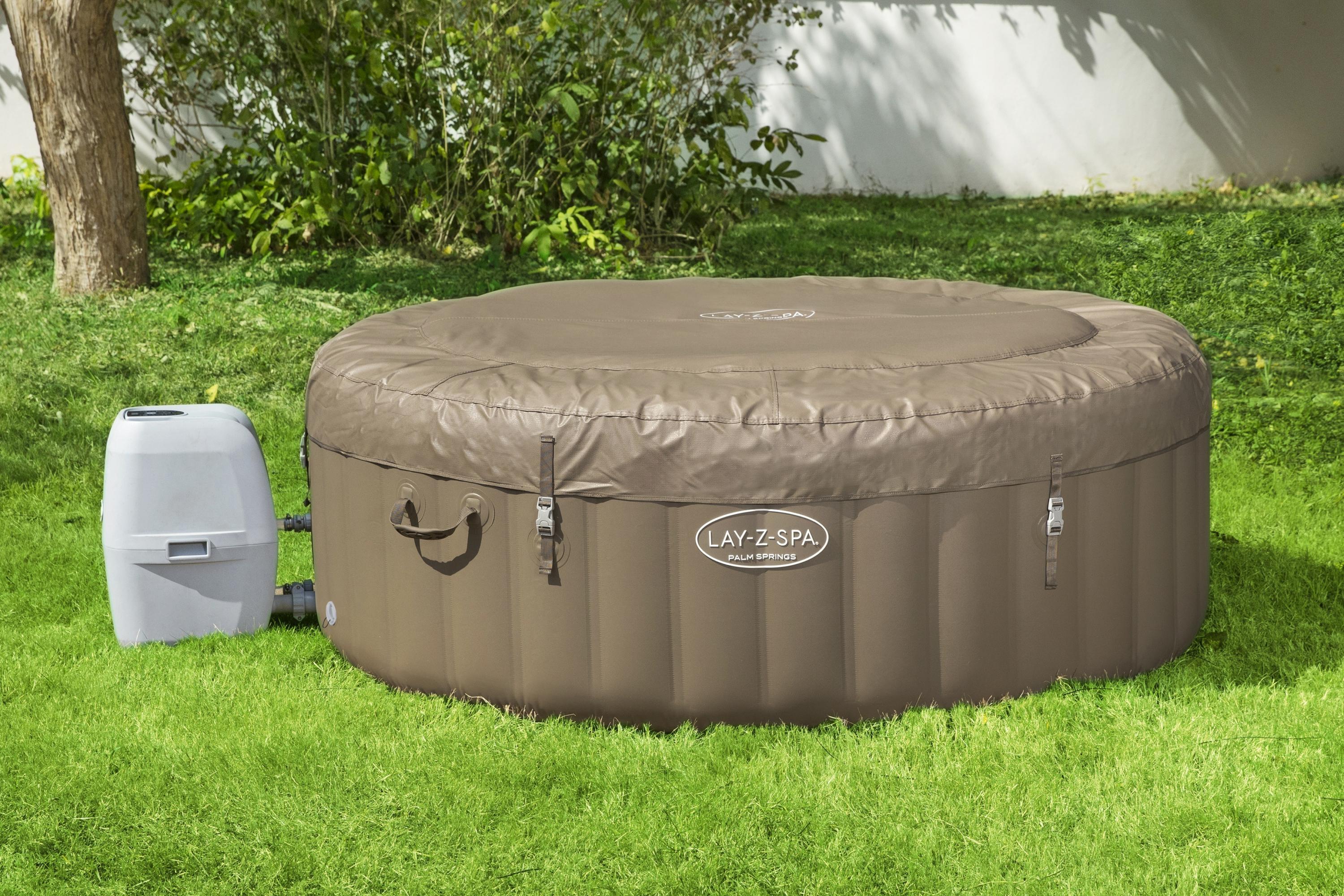 Spa gonflable LAY-Z PALM SPRINGS BESTWAY, 4/6 places, rond - 3