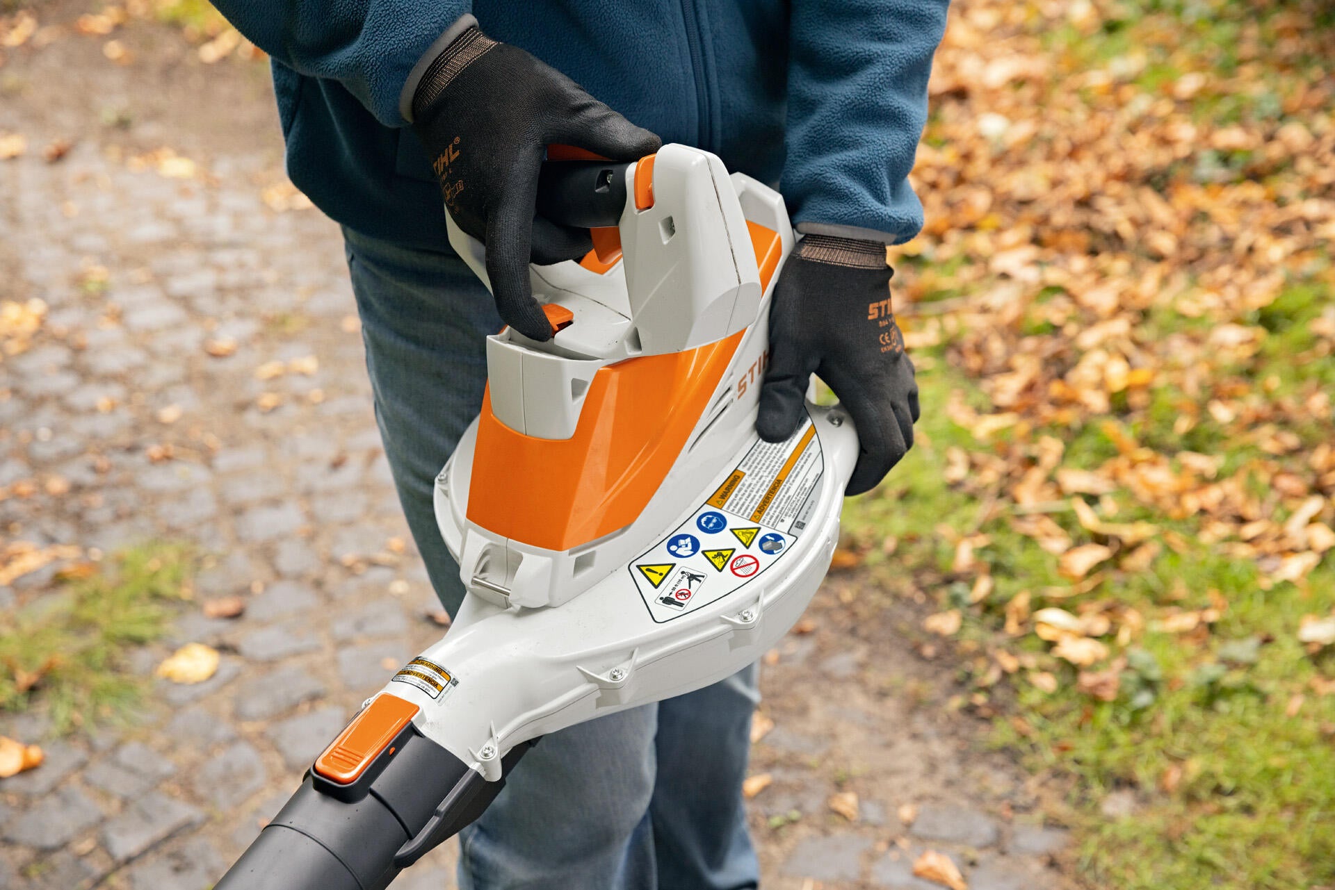 Aspirateur souffleur broyeur sur batterie STIHL sha 56 36 V vendu sans batterie - 3