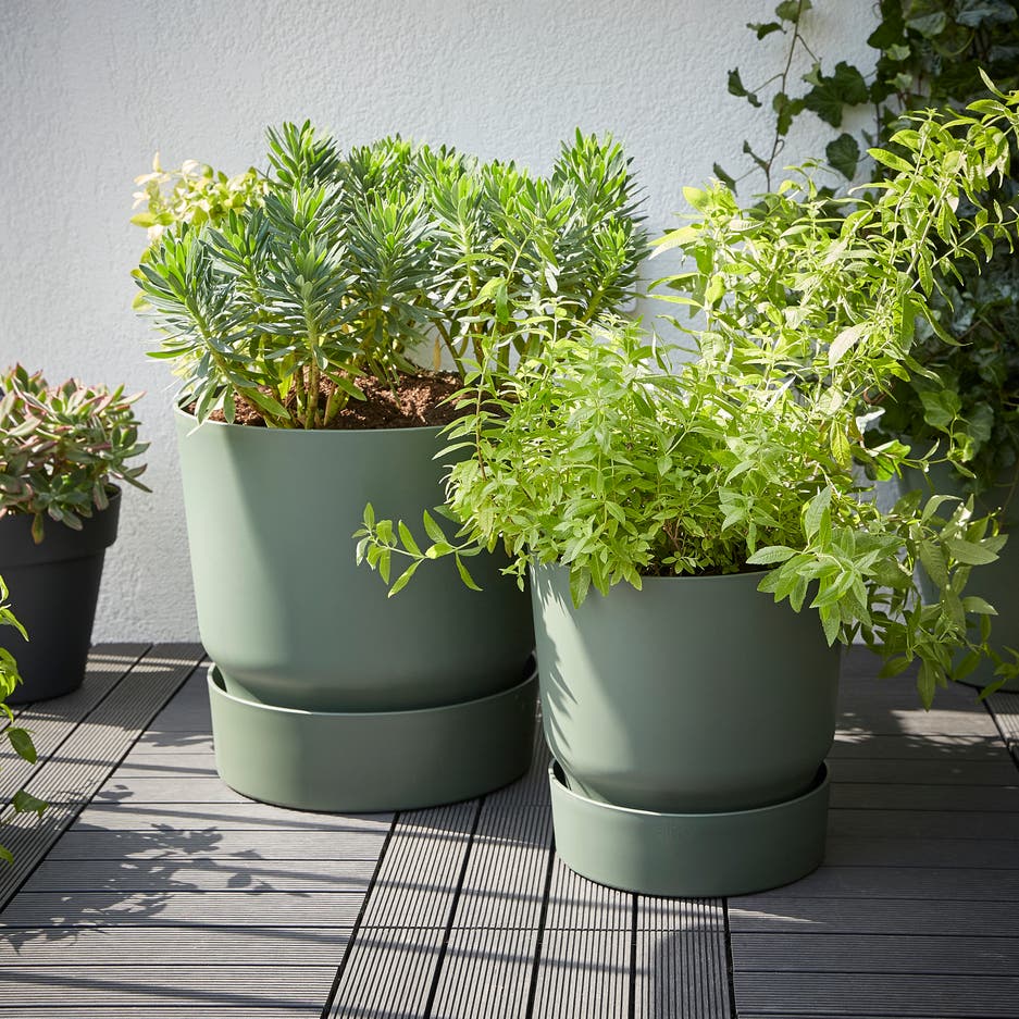 Style industriel et ambiance nature sur le balcon Leroy Merlin