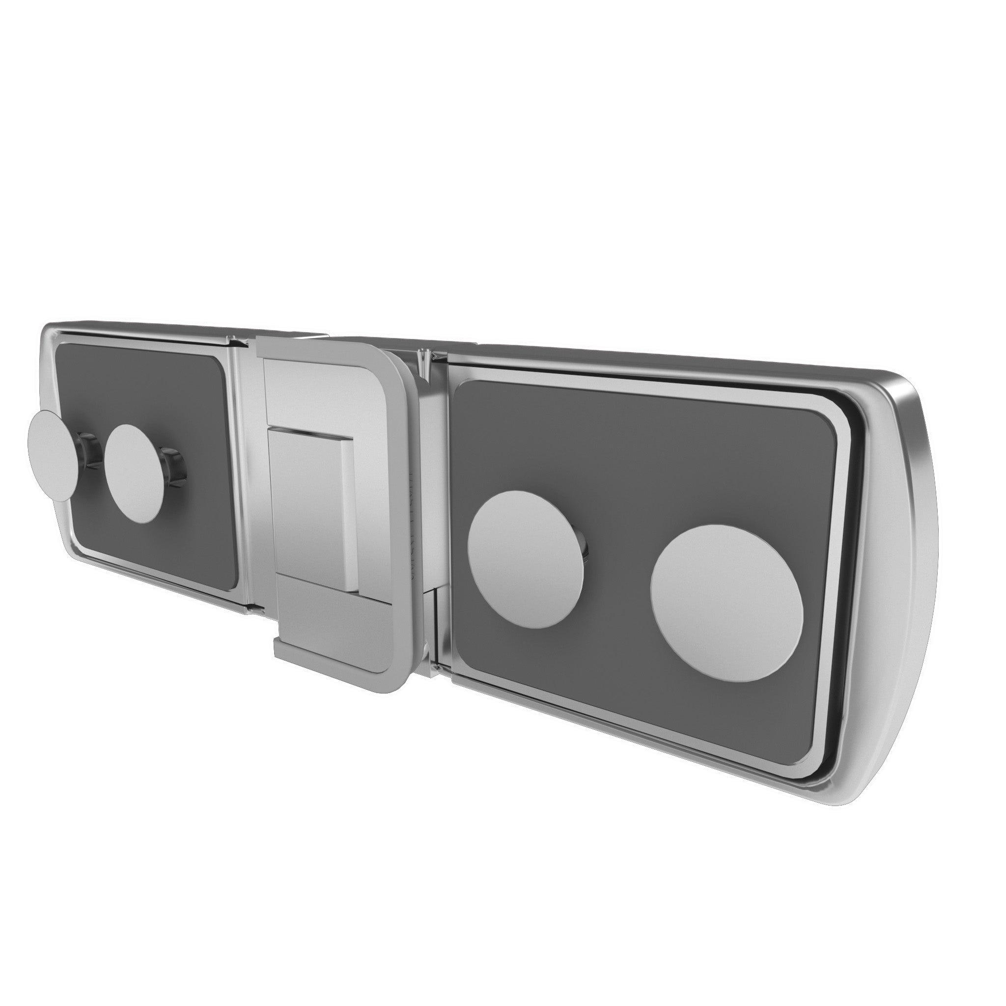 Porte de douche pivotante produit sans finition 90 cm, Delia - 4