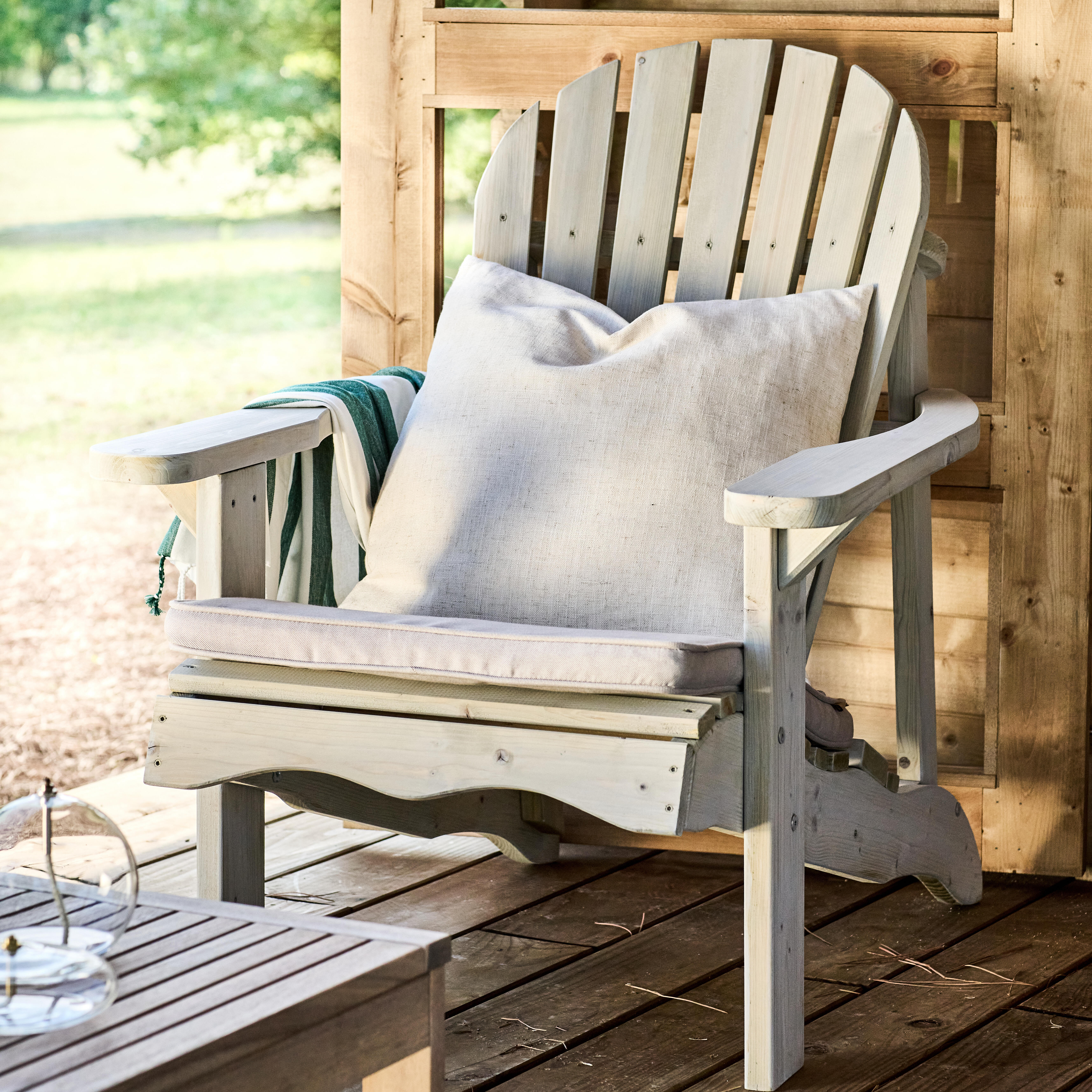 Cuscino per sedia in poliestere RESEAT beige 50 x 50 x Sp 4 cm - 3