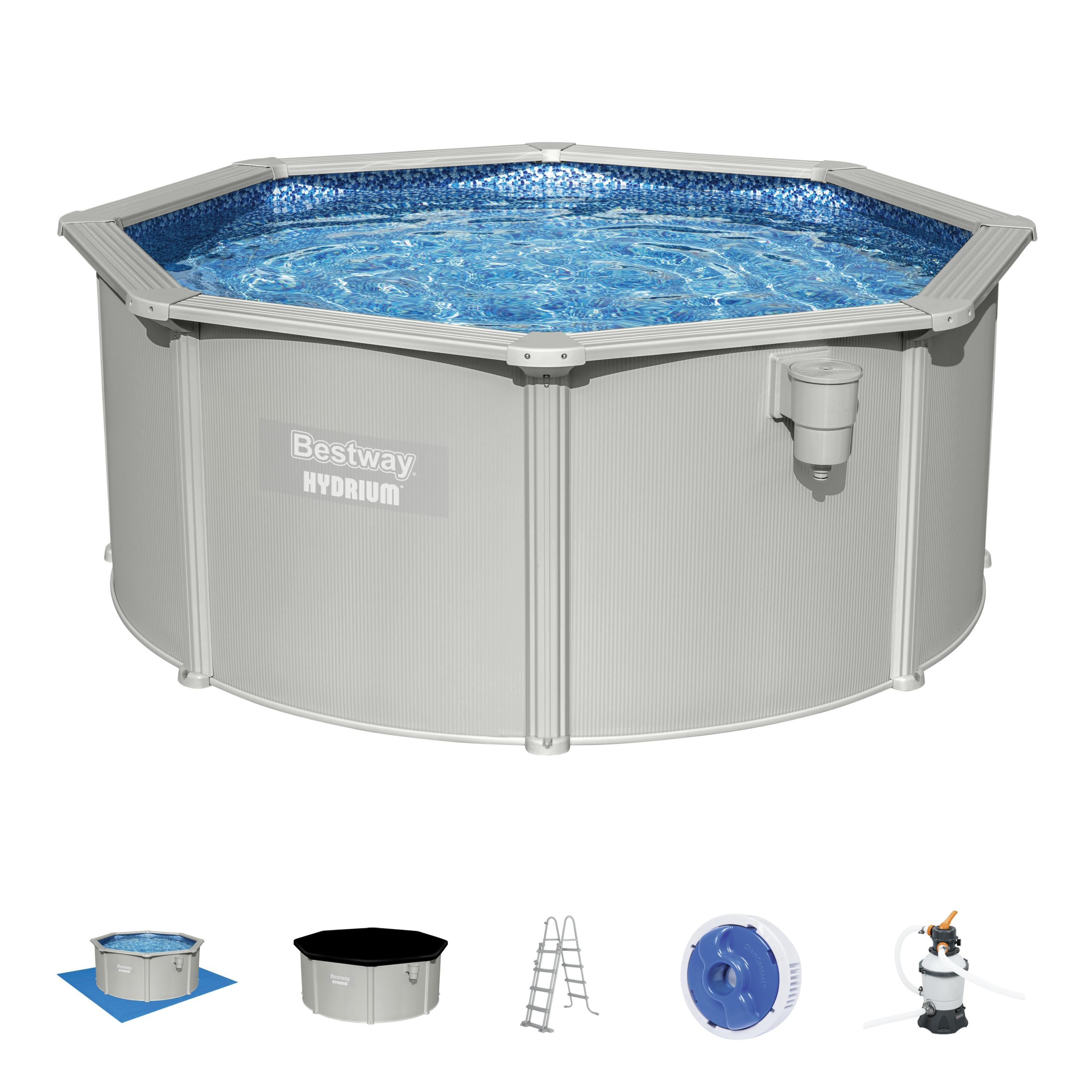 Piscine hors-sol Hydrium BESTWAY, rond Diam.3.33 x H.1.22 m | Leroy Merlin