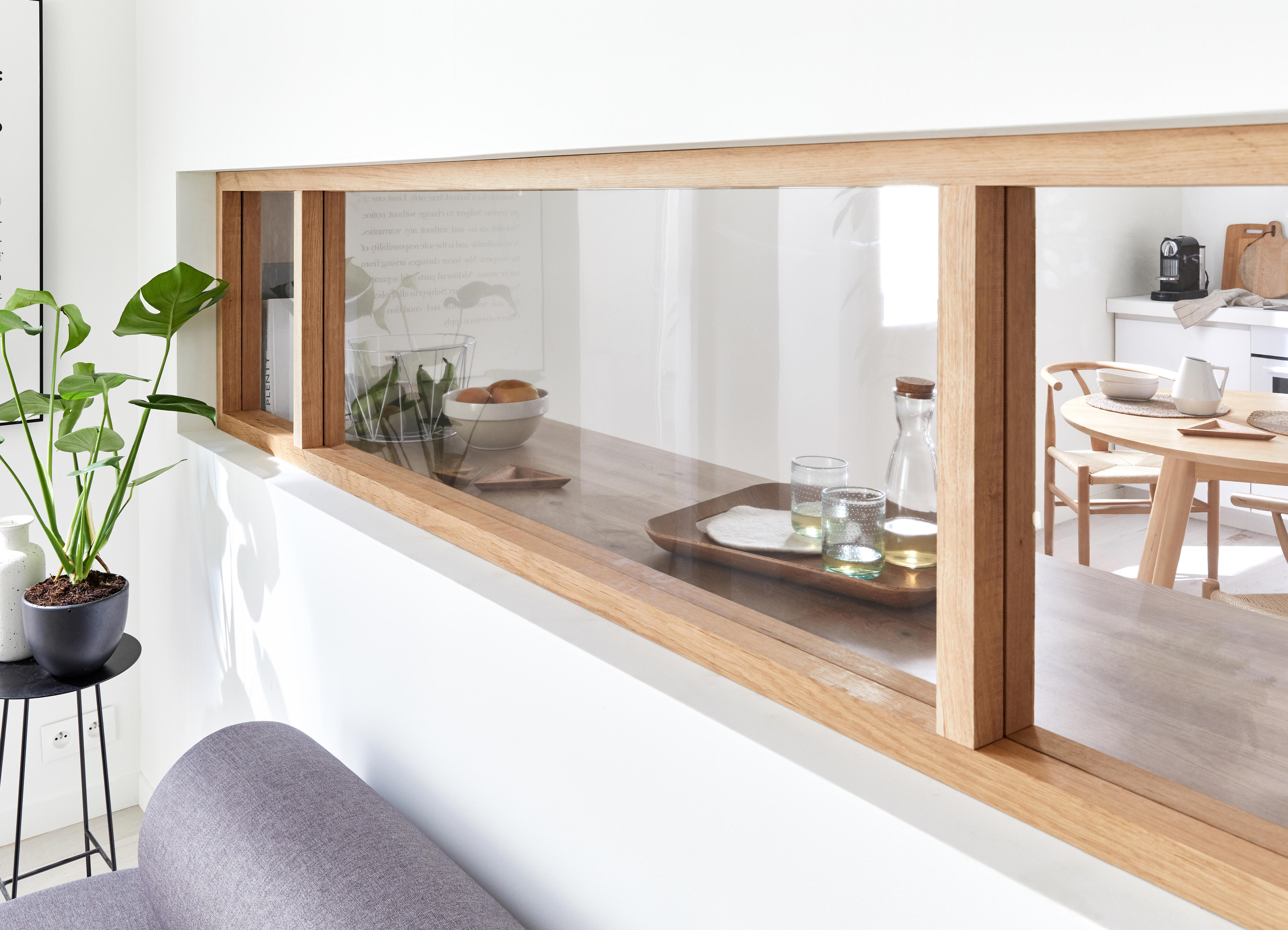 Plan de travail stratifié Chêne boréal L.315 x P.65 cm, Ep.38 mm - 2