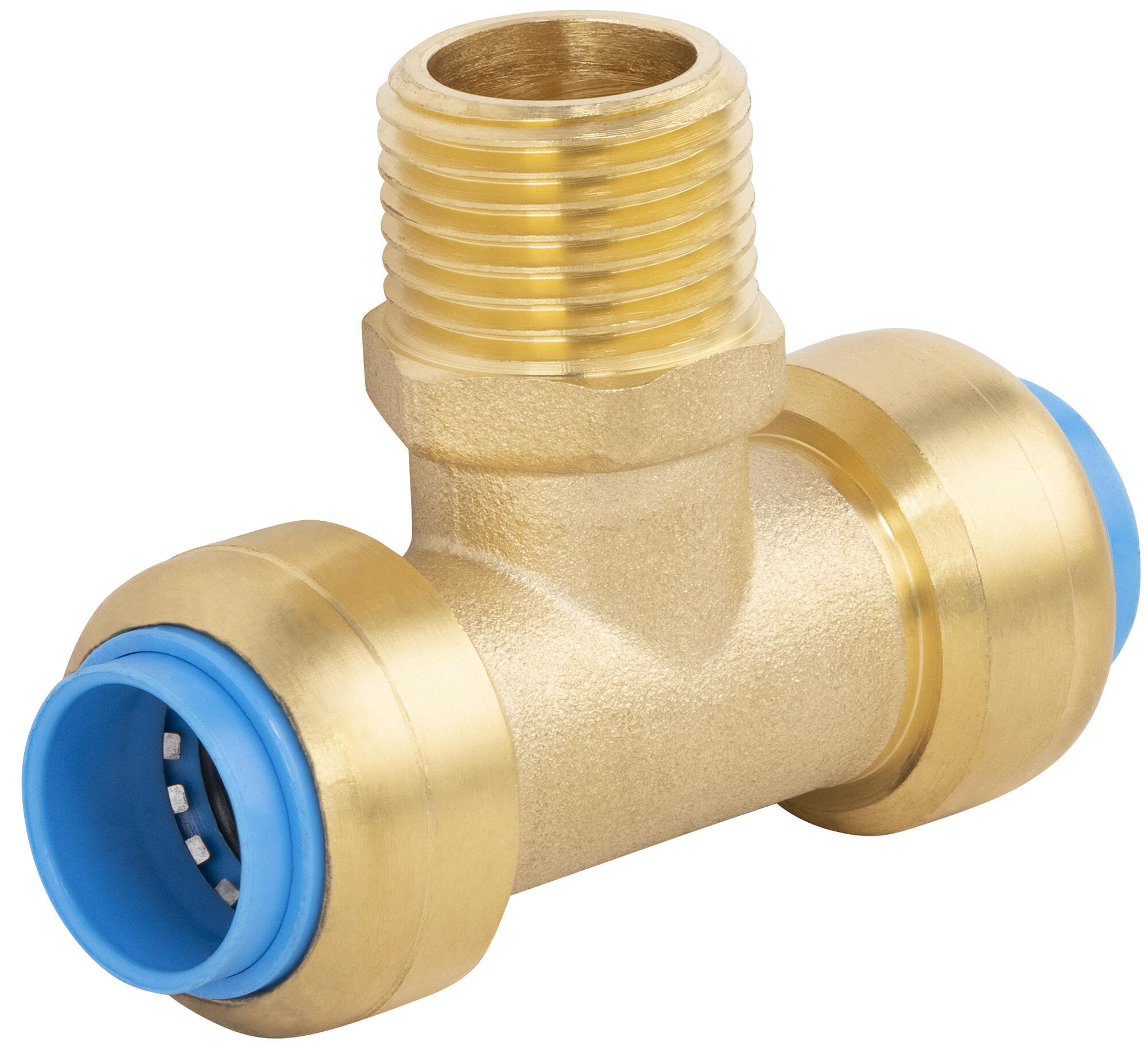 Té cuivre / per / multicouche automatique, m1/2" (15x21), QUICK PLOMBERIE 471104 Leroy Merlin