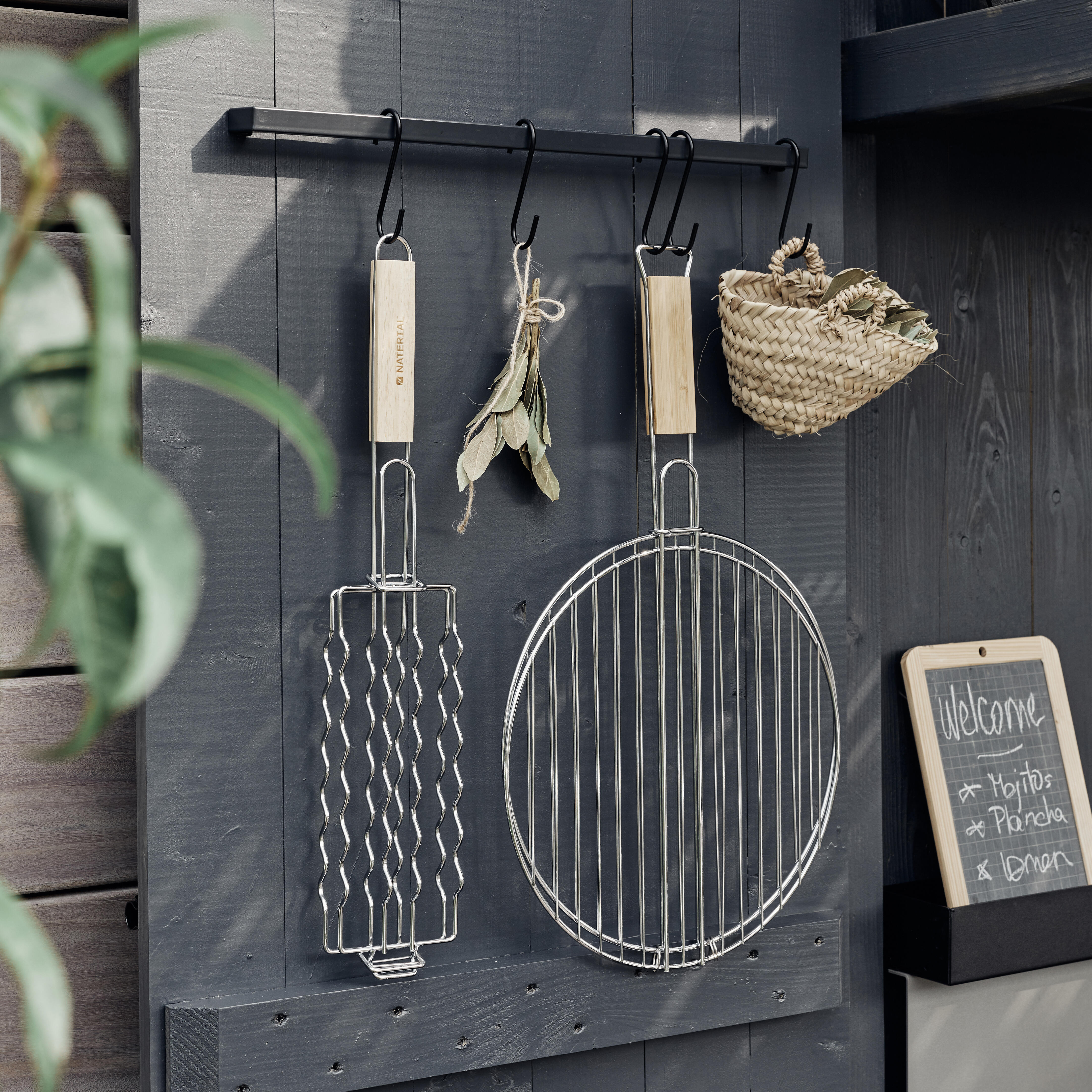 Parrilla NATERIAL para 6 salchichas - 2