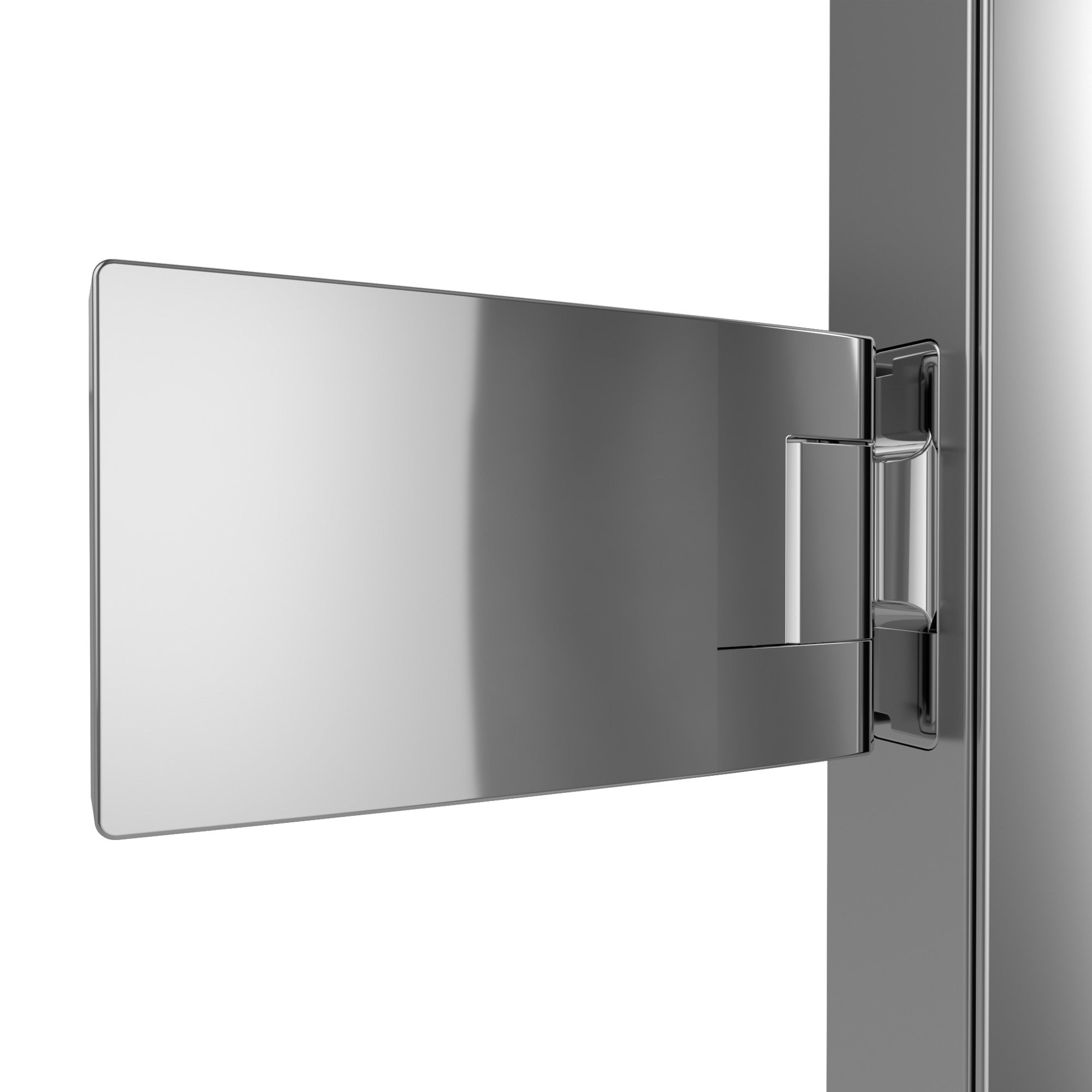 Porte de douche pivotante produit sans finition 90 cm, Delia - 5