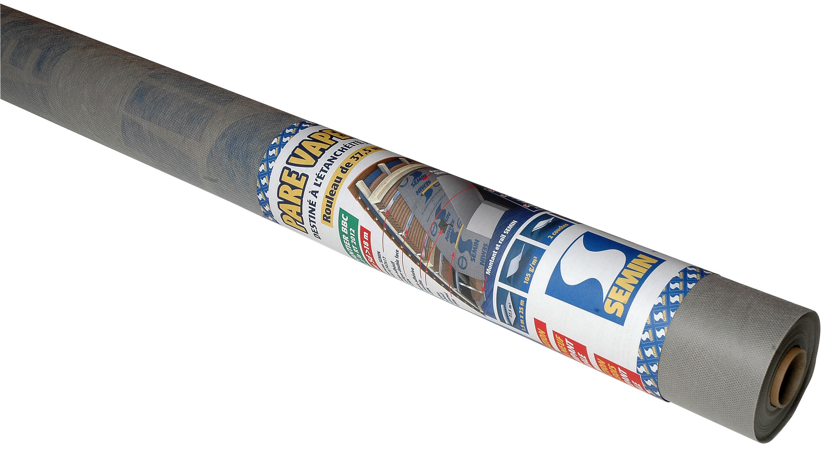 Rouleau pare-vapeur SEMIN 1,5 x 25 m - 5
