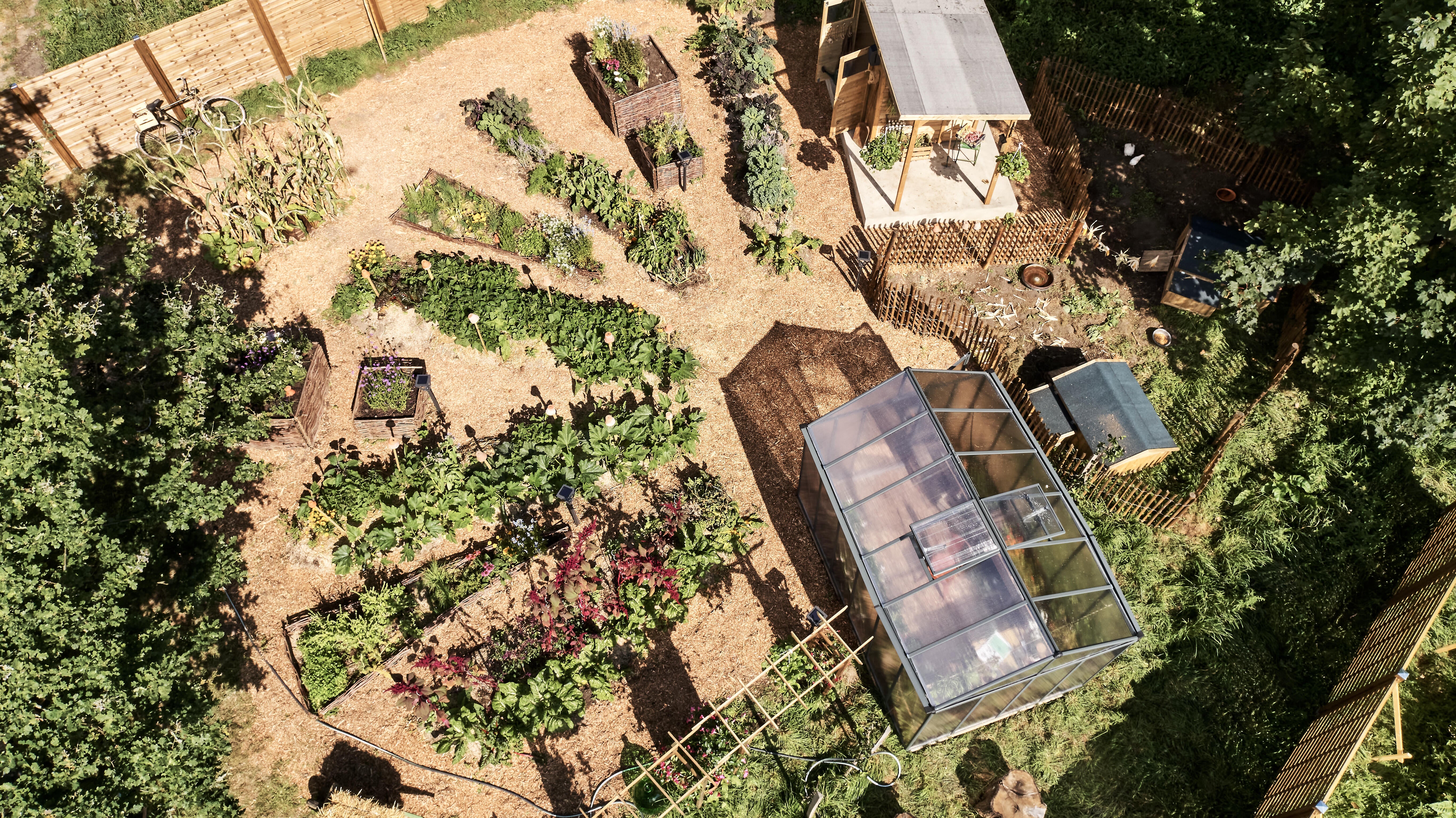 Abri de jardin bois BERTILO Amrum b + Ep.14 mm, 6.95 m² - 5