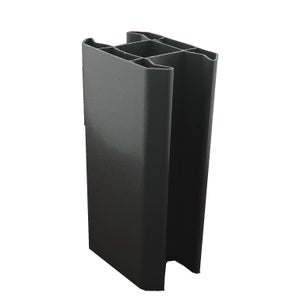 Poteau pvc CLEA, P.9 cm x l.6 cm x H.230 cm