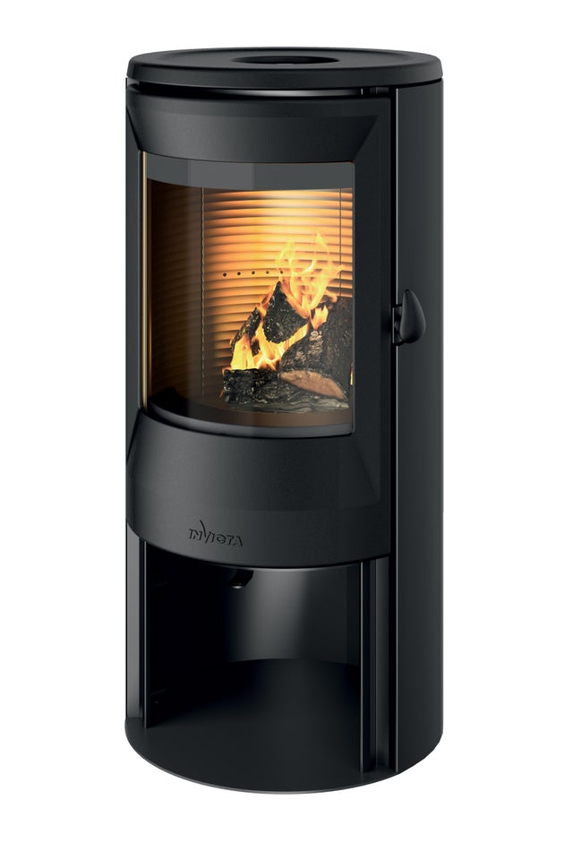 Poêle à bois INVICTA Neosen noir, 8 kW