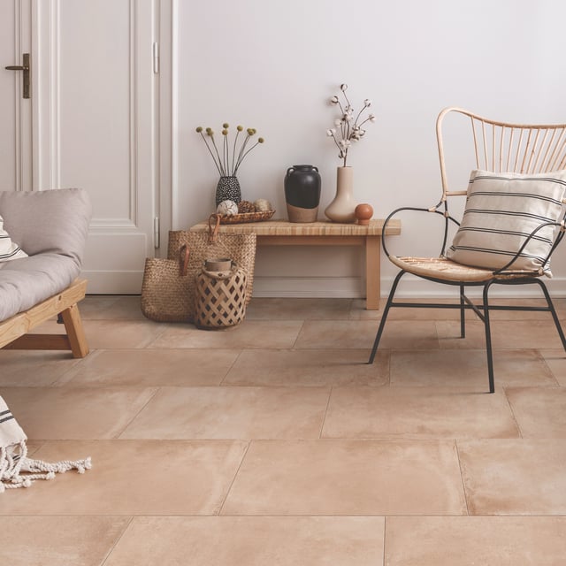 Carrelage sol / mur effet terre cuite terracotta Borgo l.30 x L.60.4 cm