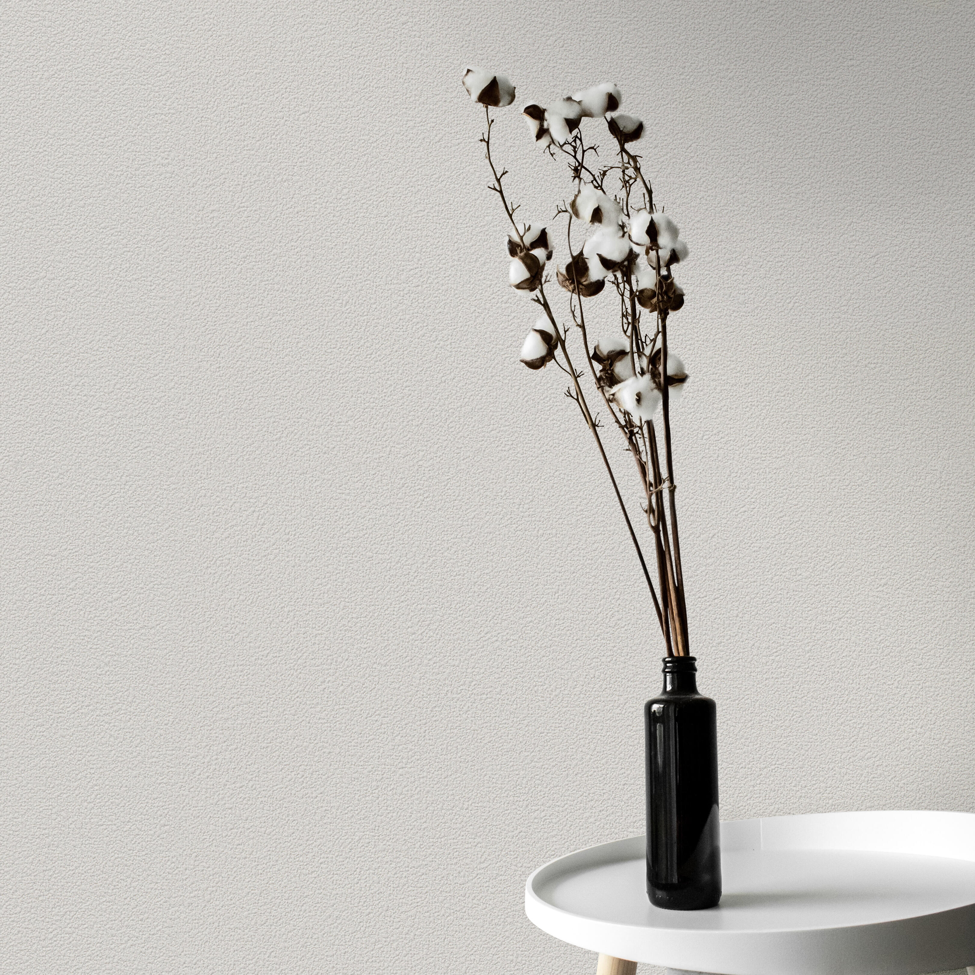 Papier peint intissé Lisse mat INSPIRE gris doré n°6 - 2