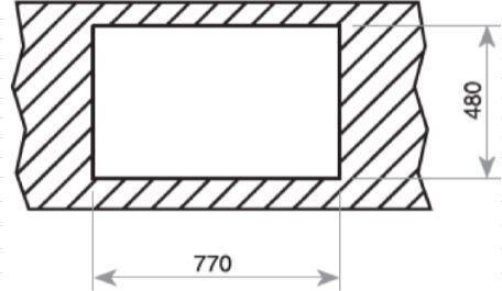 Evier à encastrer 1 bac avec égouttoir, Inox lisse, ETOILE Gris - 8