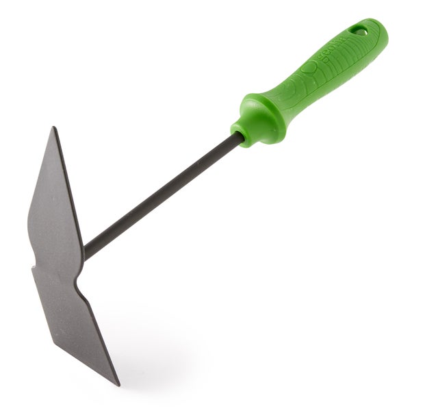 Serfouette panne et langue acier GEOLIA manche plastique L.14.89 cm