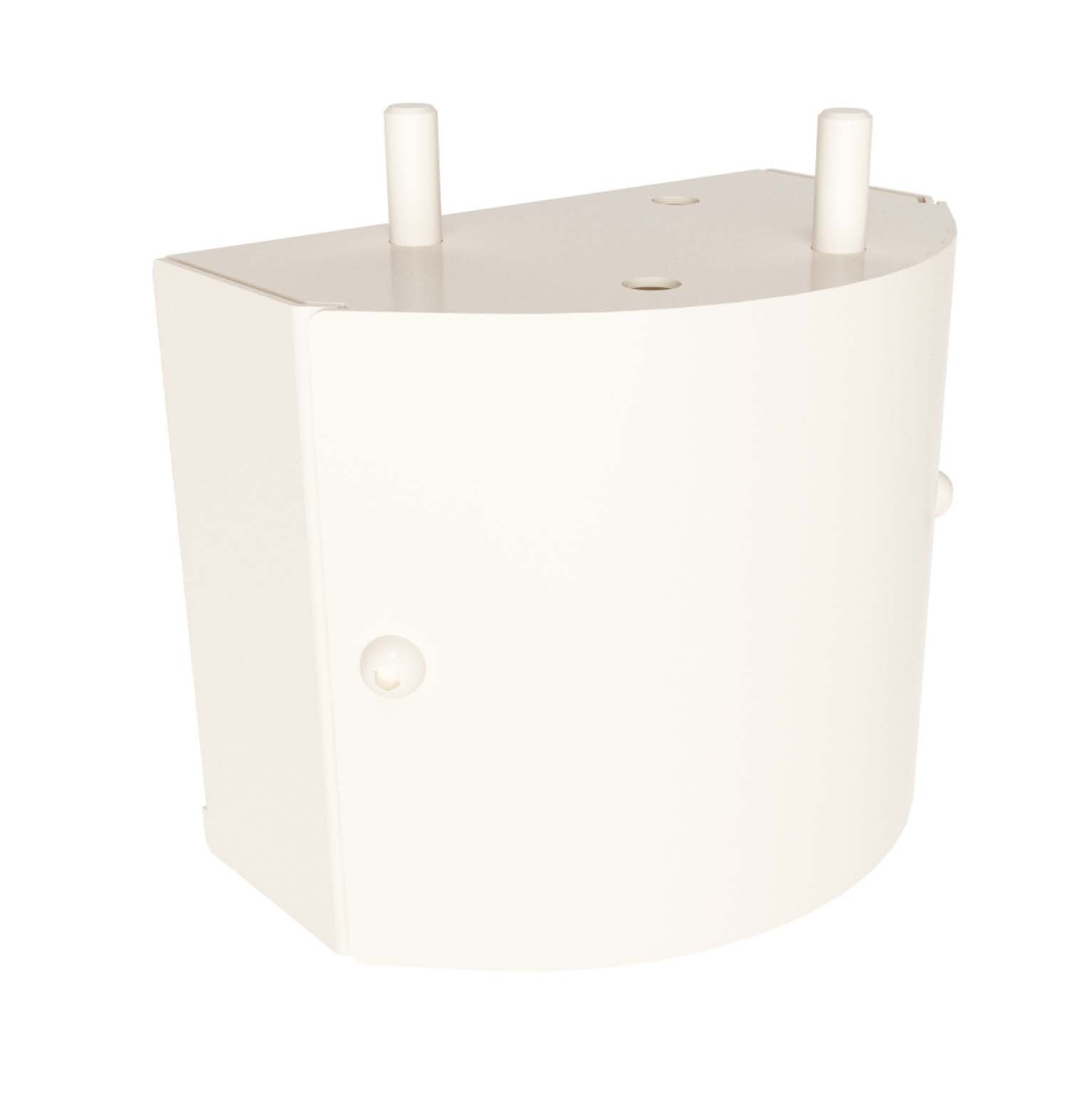 Pied pour cache-climatiseur, OUTSTEEL Brousse acier blanc crème | Leroy ...