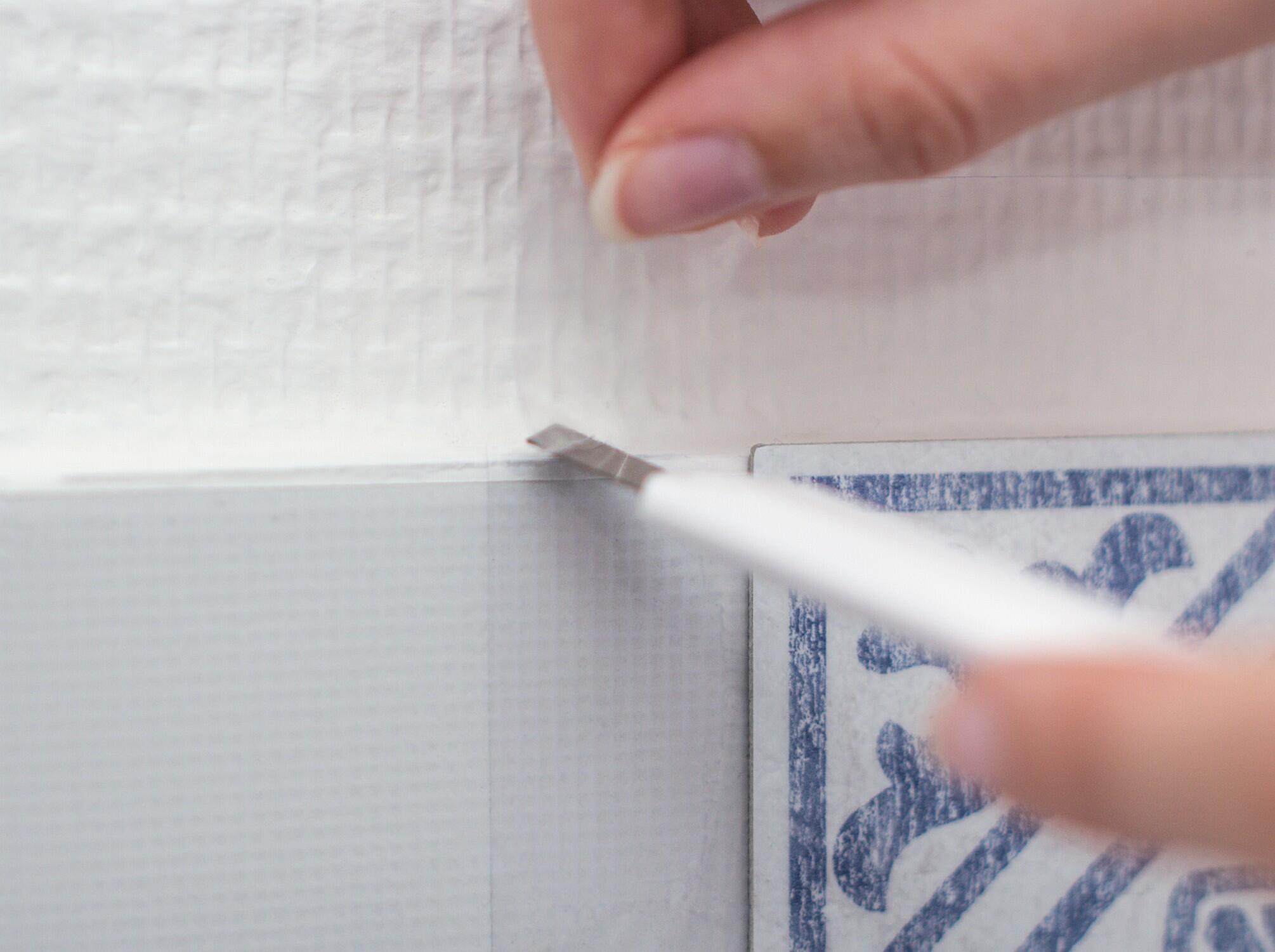 Lot de 6 adhésifs décoratifs, Wall tiles, vintage style, 30.5 cm x 30.5 cm - 4