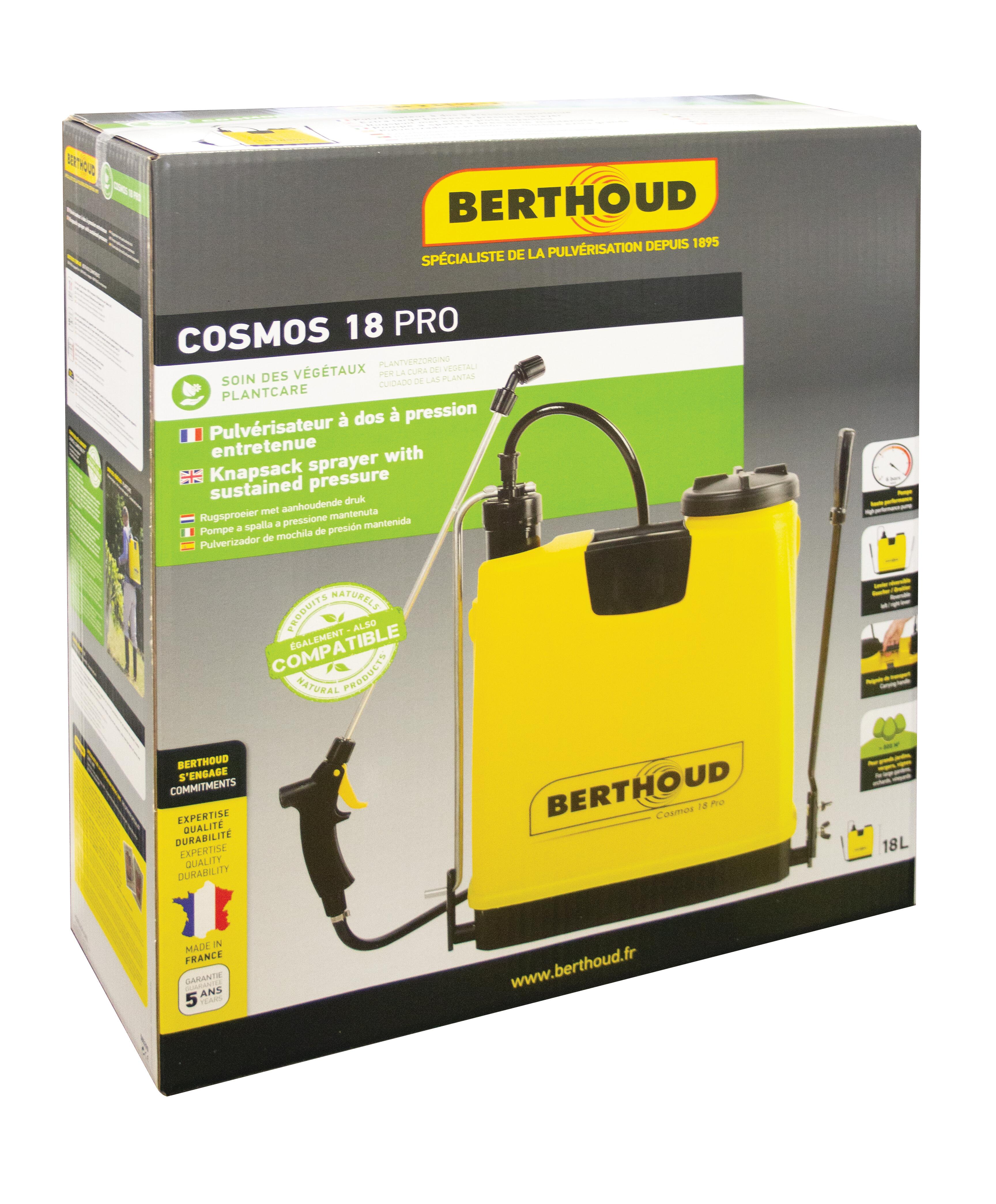 Pulvérisateur à dos Cosmos 18L Pro Berthoud - 10