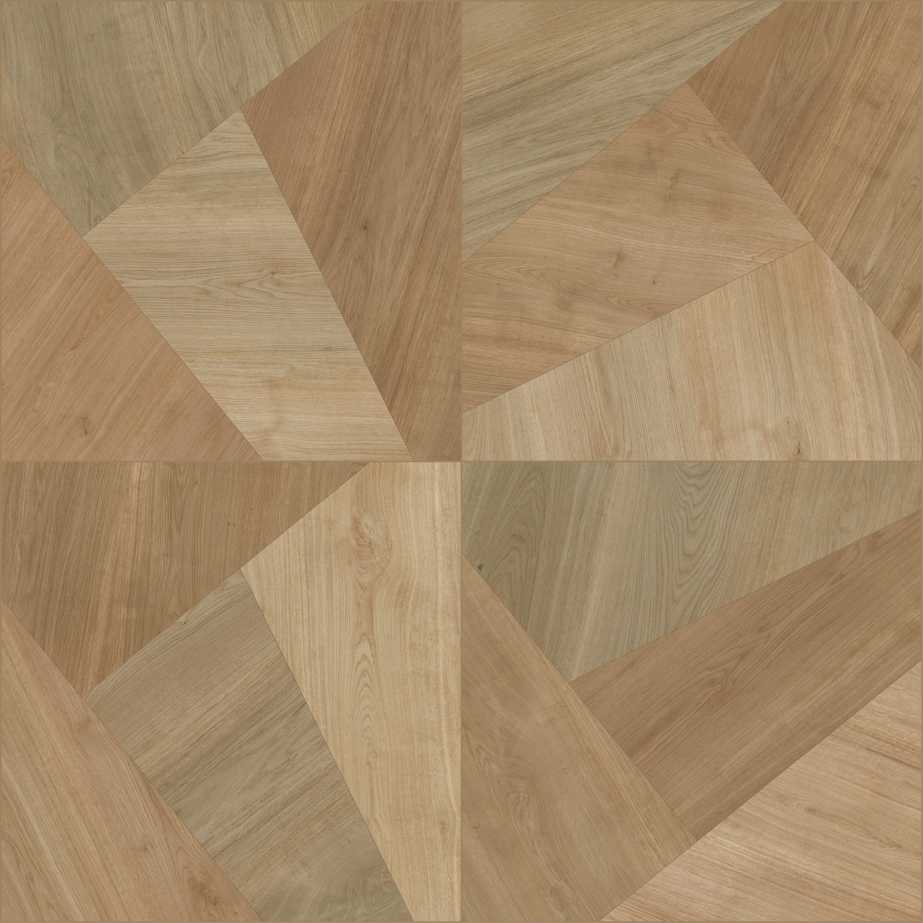 Carrelage sol intérieur / mur intérieur effet bois marron Primewood l.60 x L.60 - 2