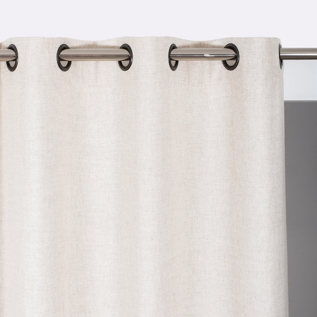 Rideau tamisant, Romeo, lino, ivoire H.260 x l.135 cm