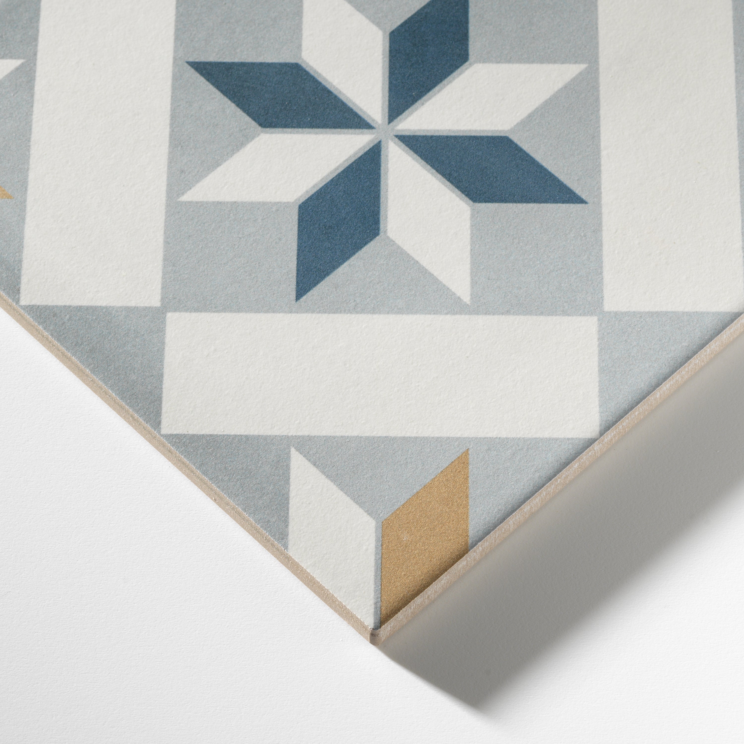 Carrelage sol / mur effet ciment bleu Patrimony l.20 x L.20 cm FRASSINORO GRESMA - 3